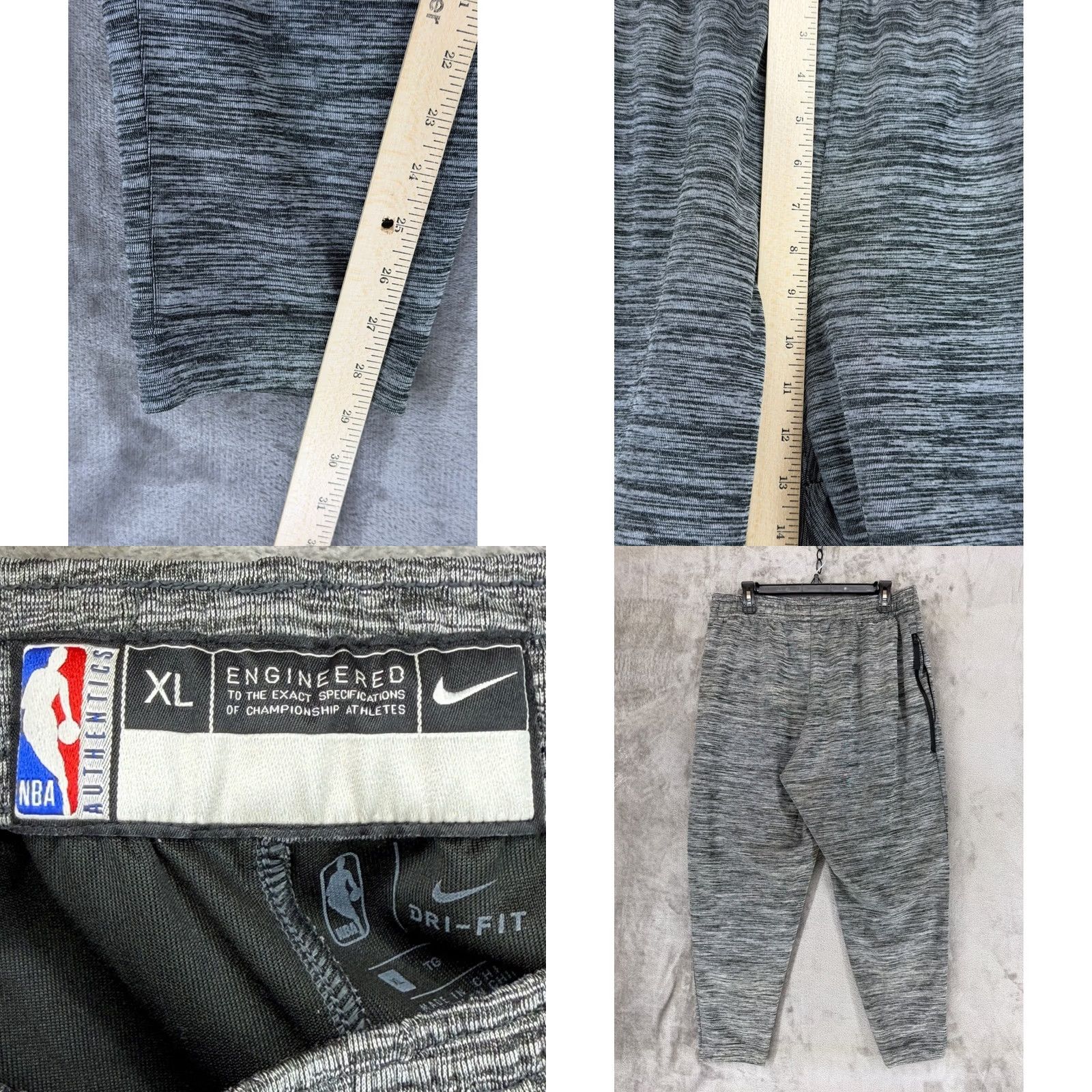 Nike Nike NBA Los Angeles Lakers Dri-FIT Showtime Pants Mens XL Grey AV1419-032 Size US 36 / EU 52 - 8 Thumbnail