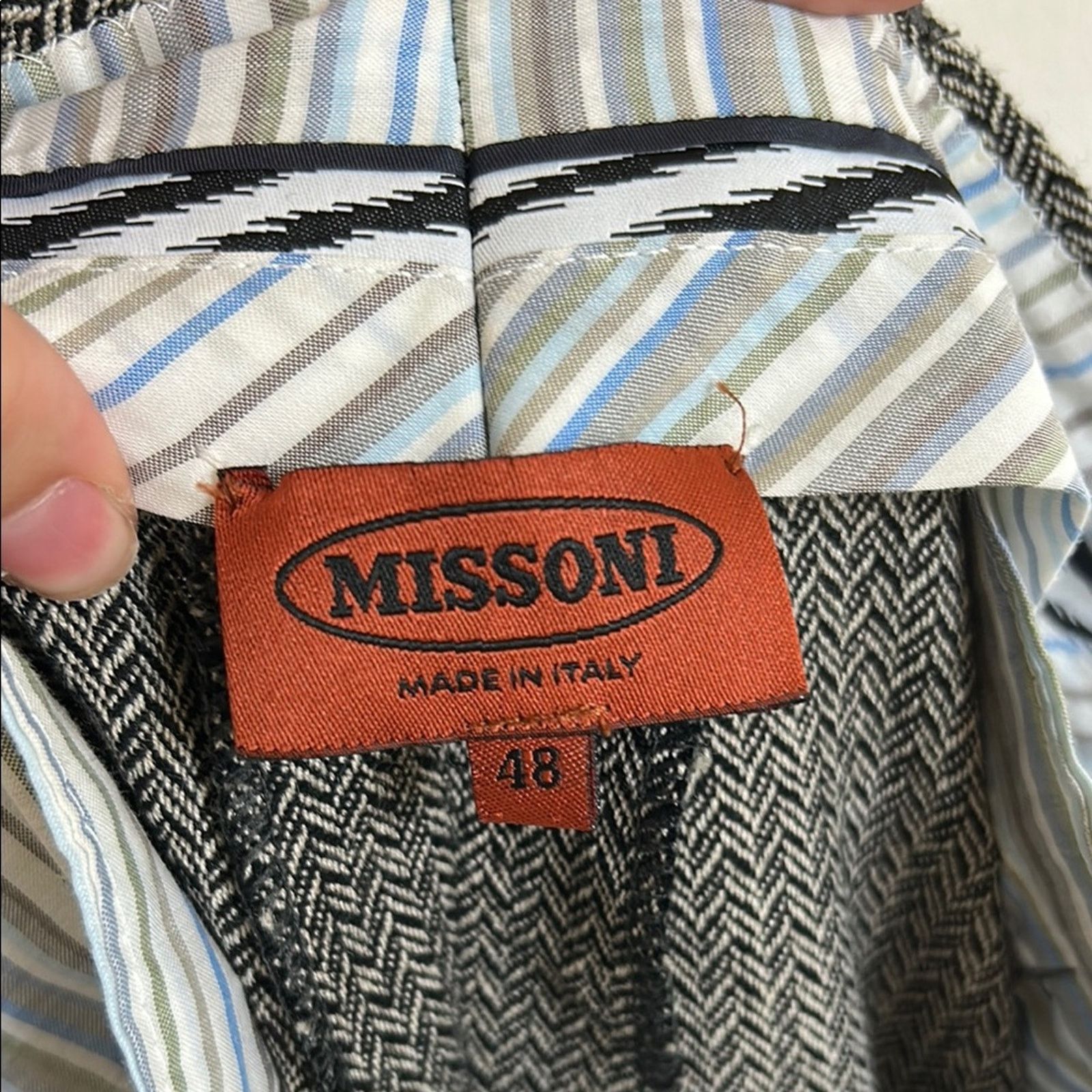 Missoni Missoni Tweed Dress Pants Size 34" / US 12 / IT 48 - 5 Thumbnail