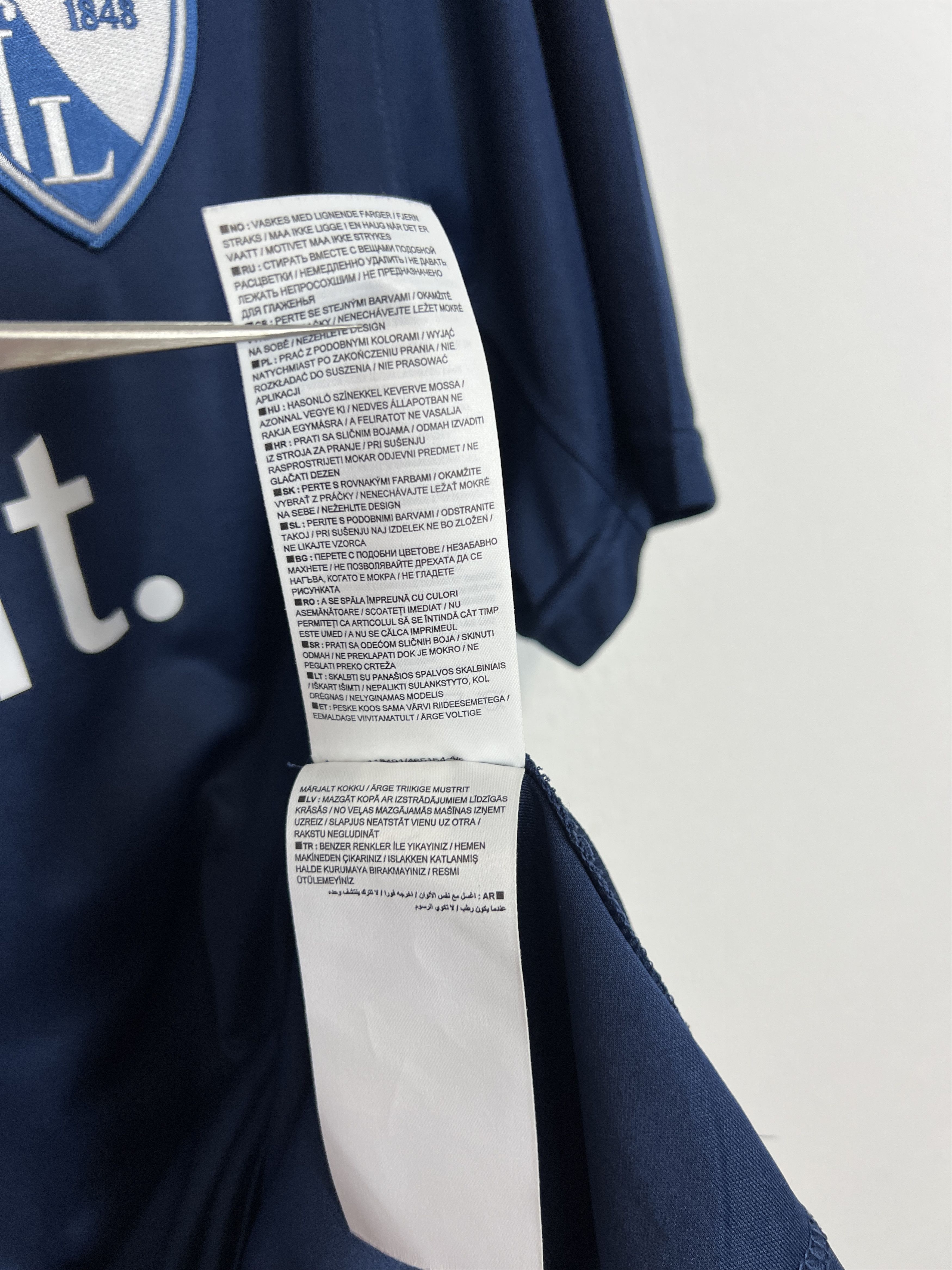 Nike VfL Bochum football shirt 2011 Soccer Blue Train Jersey Size US L / EU 52-54 / 3 - 12 Thumbnail