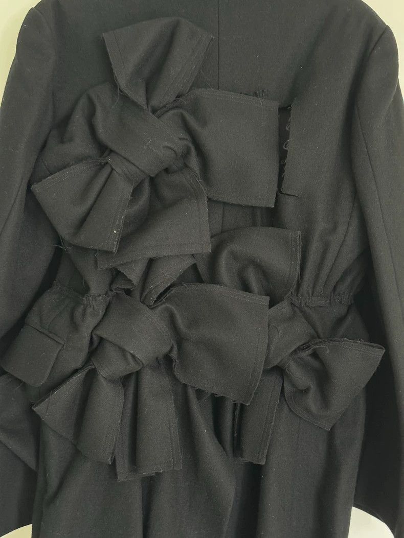 Other Comme Des Garcons Mainline Bow Coat Jacket Size M / US 6-8 / IT 42-44 - 4 Thumbnail