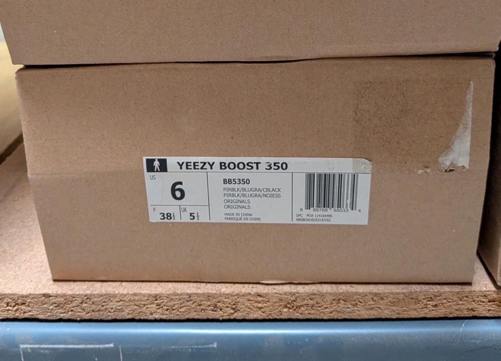 Adidas 2016 adidas Yeezy Boost 350 v1 Pirate Black 2.0 BB5350 US6 Size US 6 / EU 39 - 7 Thumbnail
