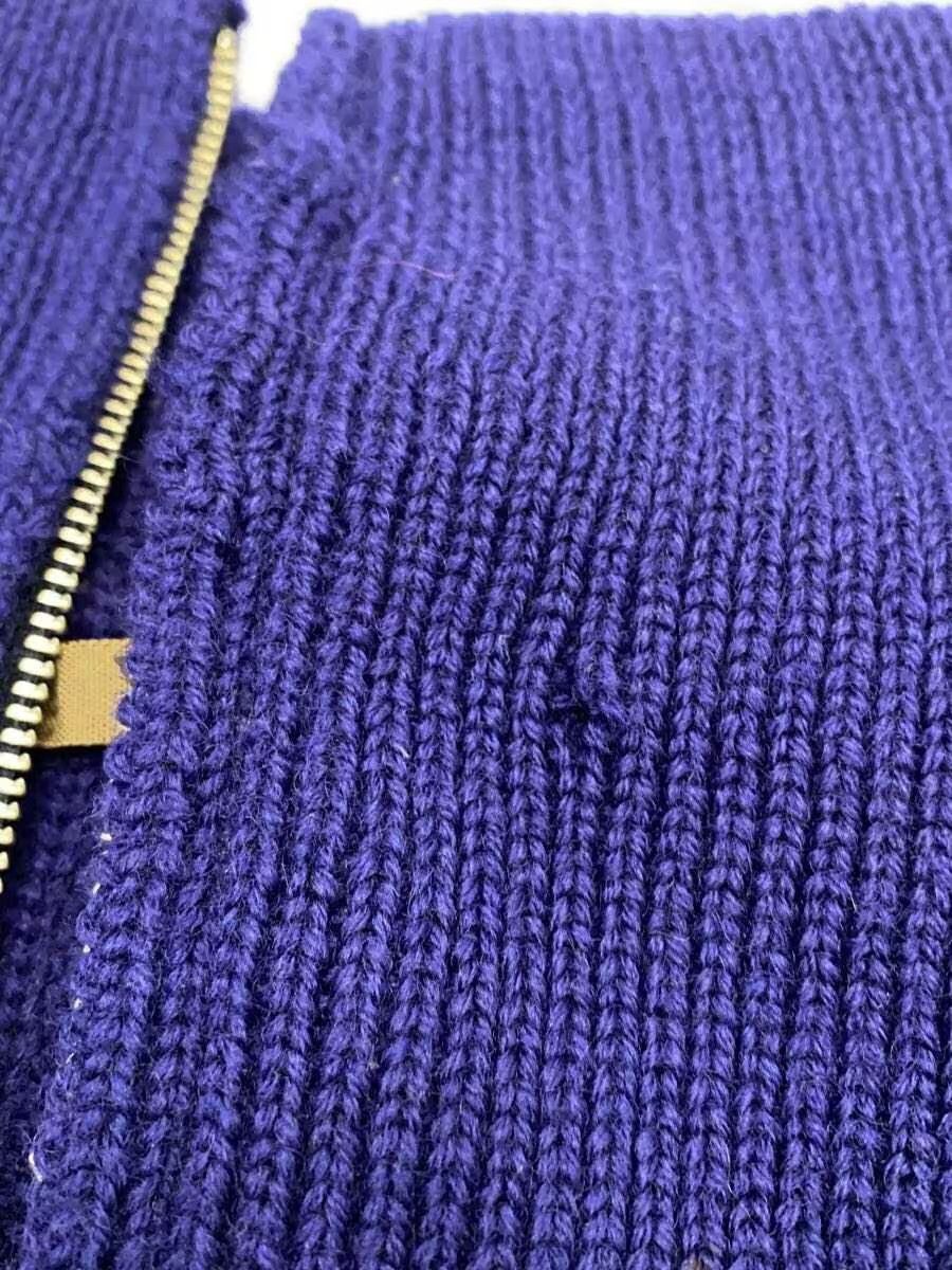 Yohji Yamamoto 80s Quarter Zip Wool Knit Sweater Size US L / EU 52-54 / 3 - 5 Thumbnail