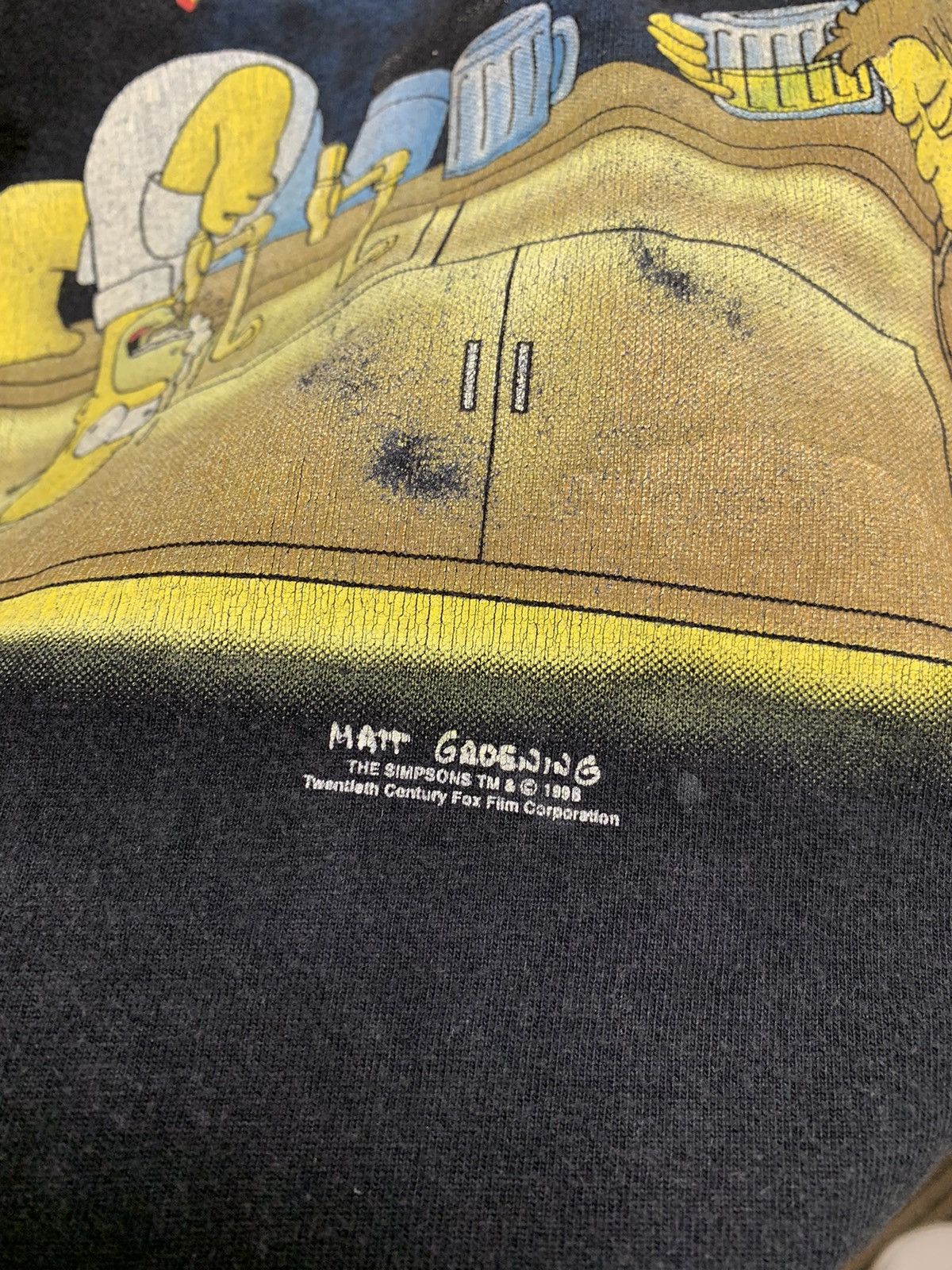 Vintage The Simpsons twobeerornot vintage 1999 screenstars t-shirt X Size US XL / EU 56 / 4 - 6 Thumbnail