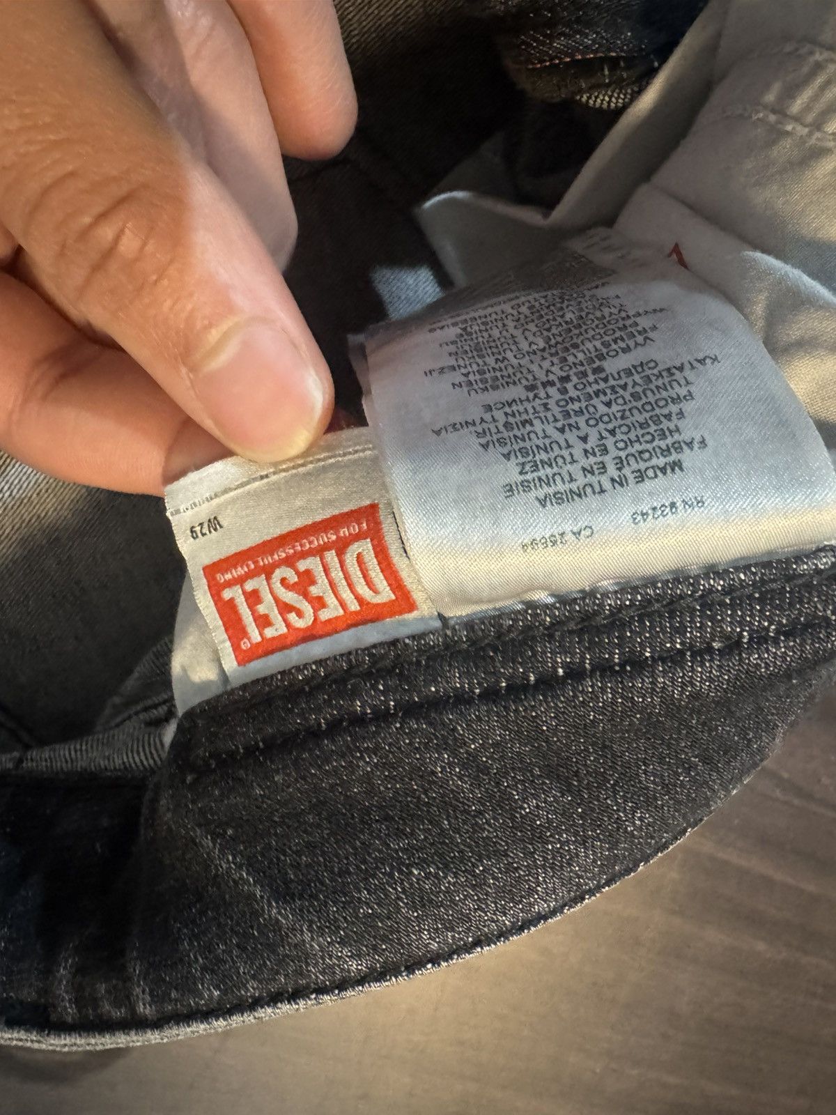 Diesel Diesel Jeans 29/32 Grey Size US 30 / EU 46 - 5 Thumbnail