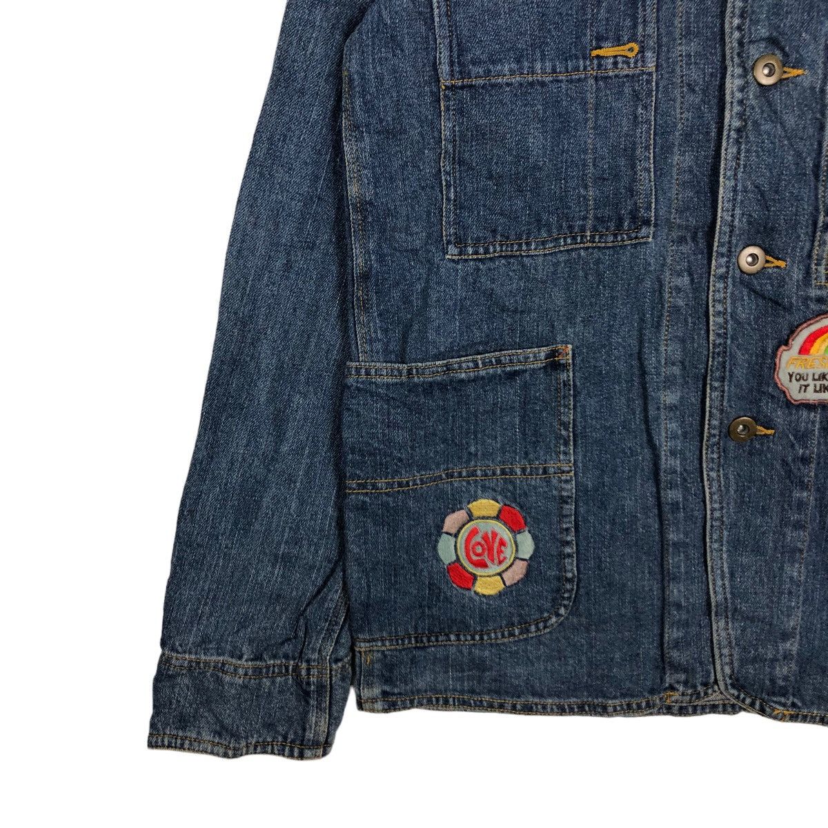Hysteric Glamour 🔥Rare Denim Chore Work Jacket Full Patches Japan Size US M / EU 48-50 / 2 - 4 Thumbnail
