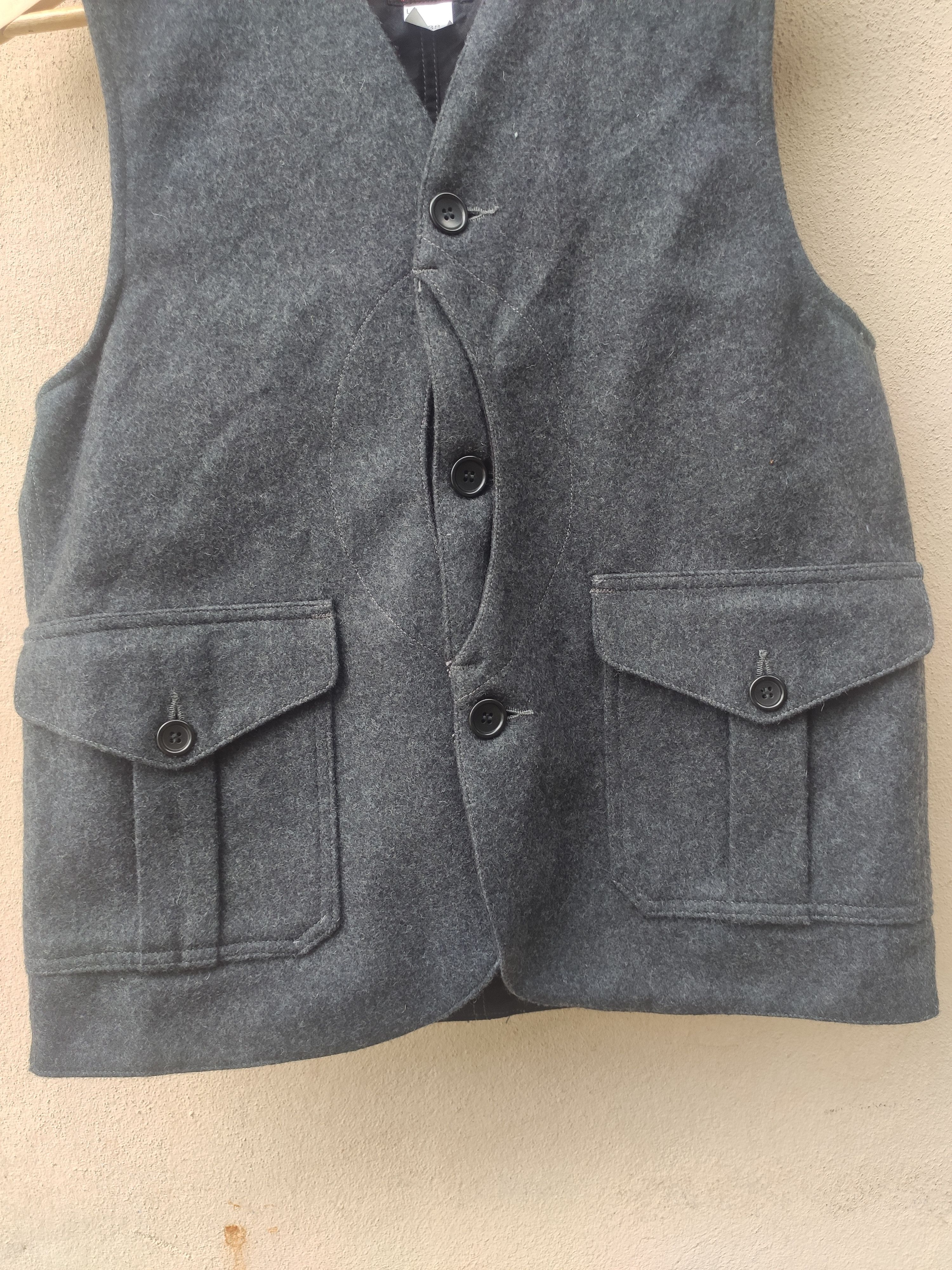 The Workers Club Vintage Workers.Co vest wool tactical Workers Clothing vest Size US S / EU 44-46 / 1 - 3 Thumbnail