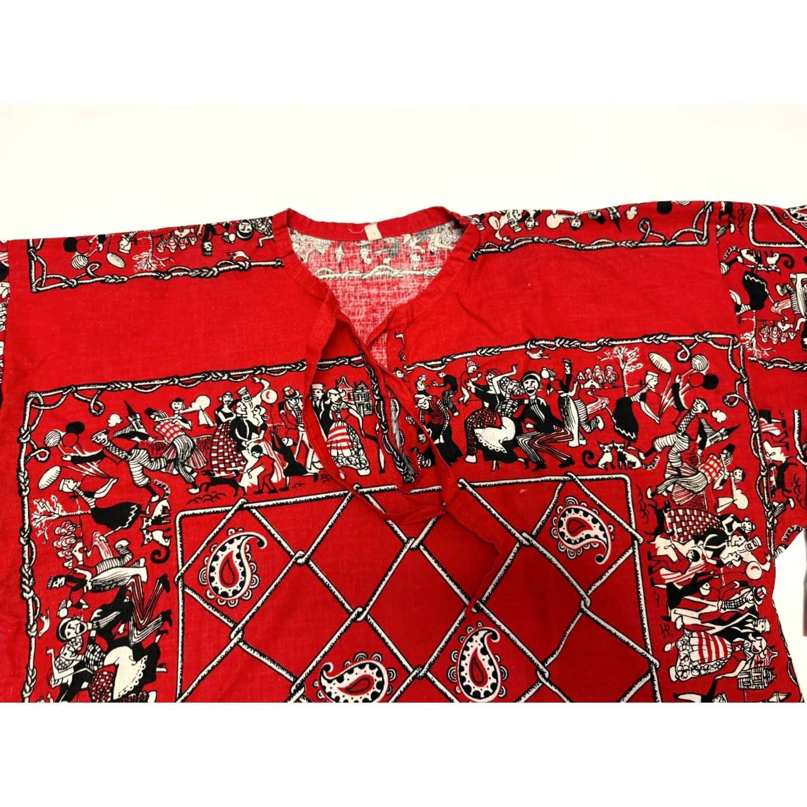 Vintage Vintage Switzerland National festival shirt Long sleeve Red Size 5 Men T-Shirt Size US S / EU 44-46 / 1 - 4 Thumbnail