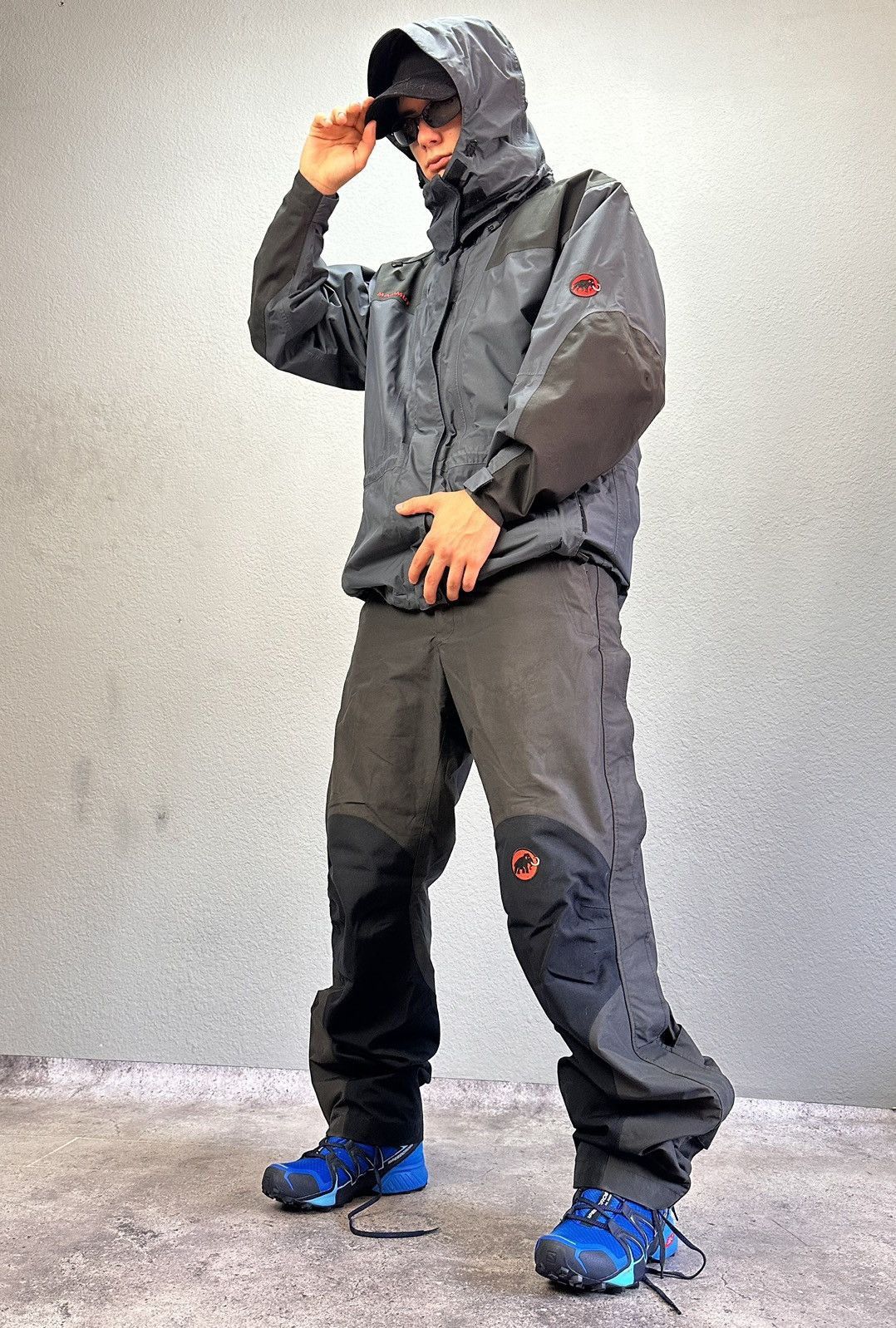 スキー MAMMUT | GORE-TEX FIELD Jacket MAMMUT EXTREME VINTAGE GORE TEX WATERPROOF JACKET ORANGE MEN