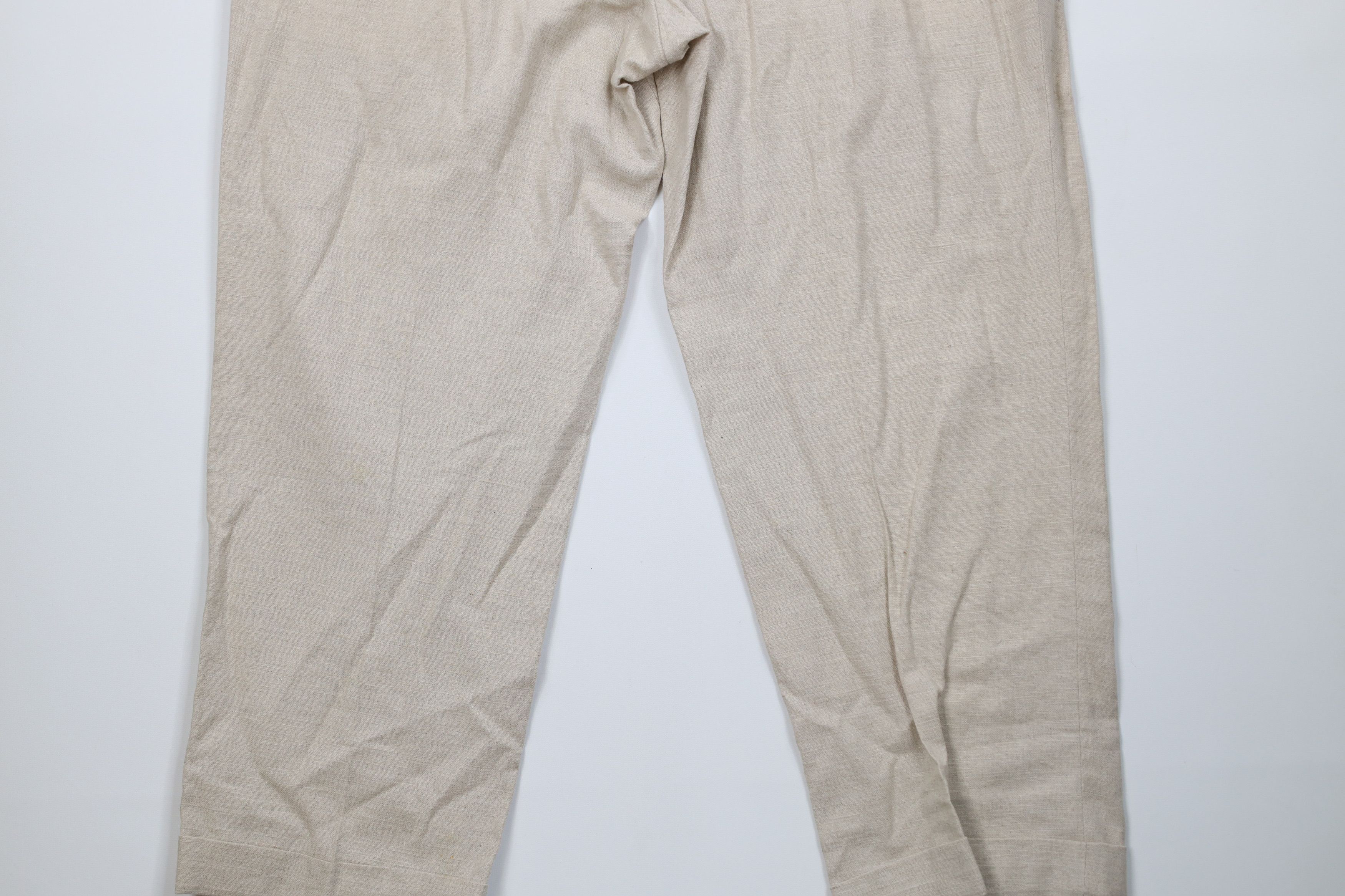 Vintage Vintage 90s Streetwear Pleated Wide Leg Chino Pants USA Size US 38 / EU 54 - 15 Thumbnail