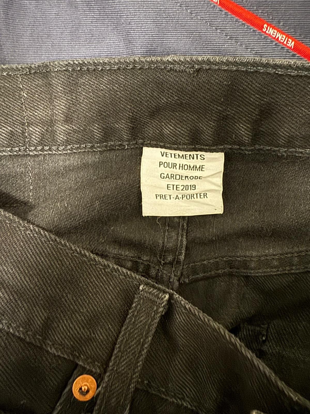 Levi's × Vetements SS19 Hybrid split track pantd / denim jeans (Size Medium) Size US 32 / EU 48 - 4 Thumbnail