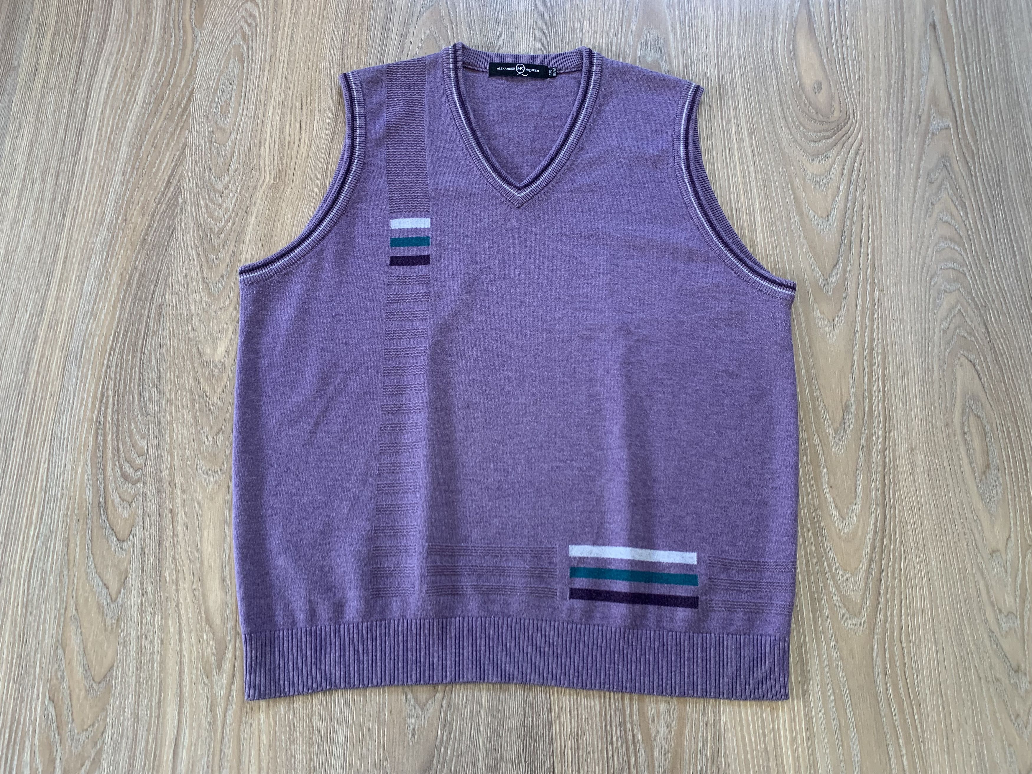 Alexander McQueen Alexander McQueen Vintage Wool Cashmere Vest Size US M / EU 48-50 / 2 - 2 Thumbnail