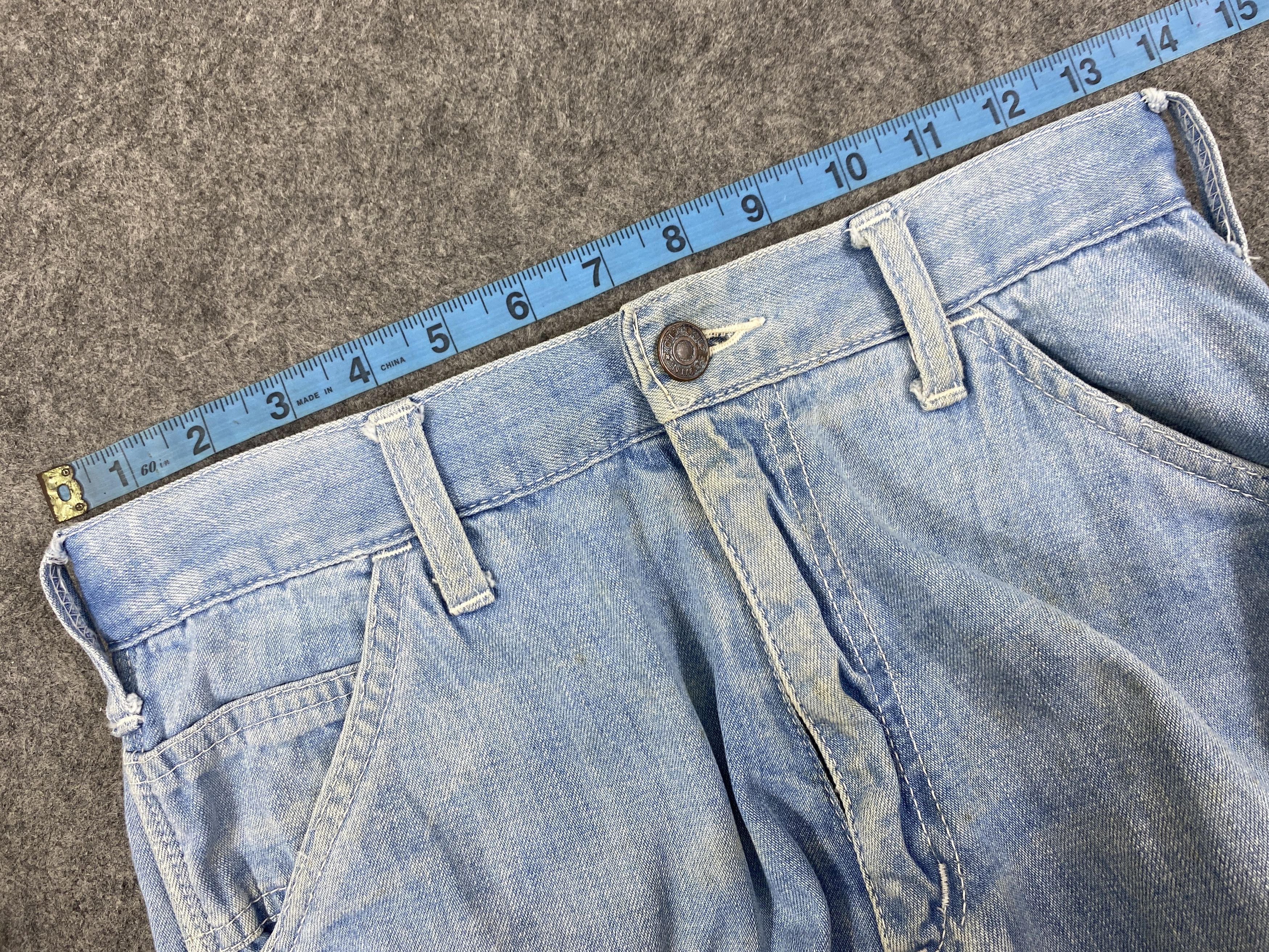 Edwin Light Blue Vintage Edwin Carpenter Jeans 27x32 - JN3367 Size 27" / US 4 / IT 40 - 5 Thumbnail