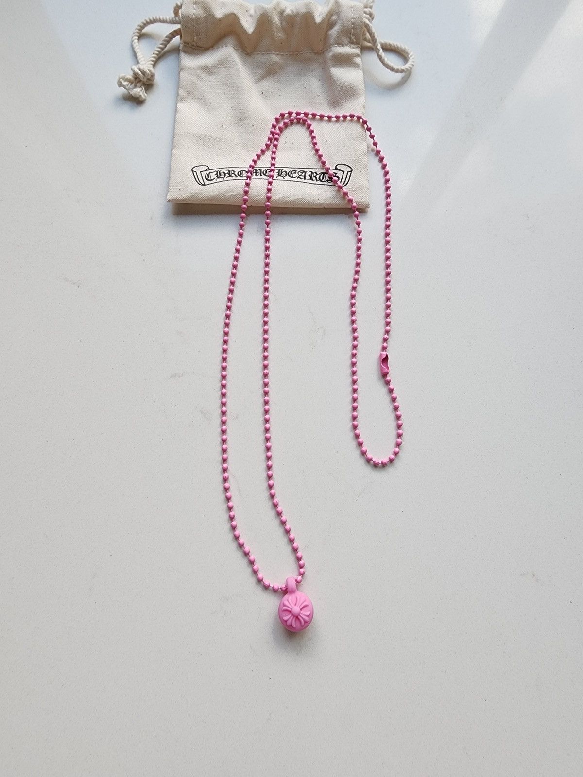 Chrome Hearts Chrome Hearts Pink Crossball Silichrome Size ONE SIZE - 2 Thumbnail