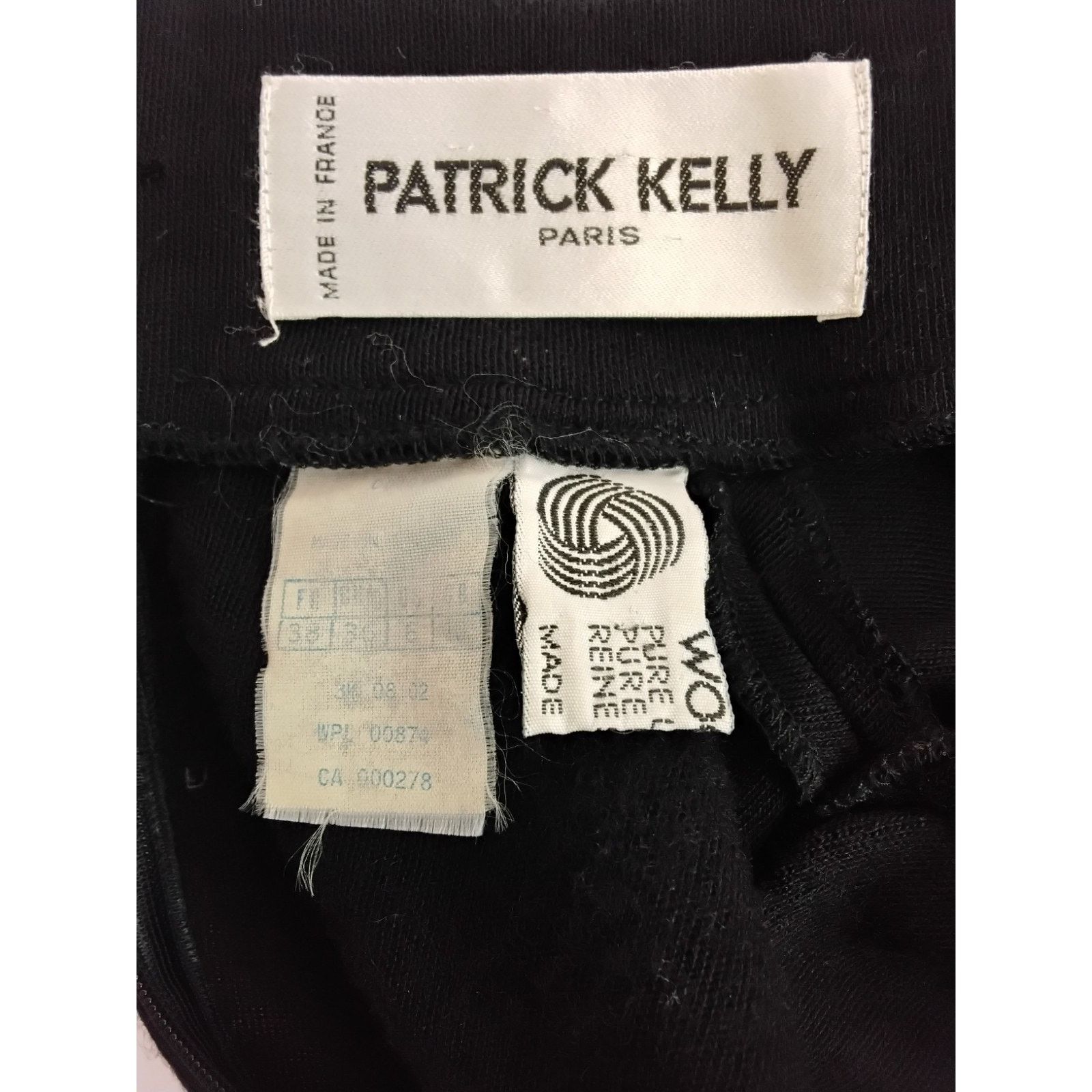 Other Vintage Patrick Kelly Sweater Dress Women's 38 Black Size M / US 6-8 / IT 42-44 - 7 Thumbnail