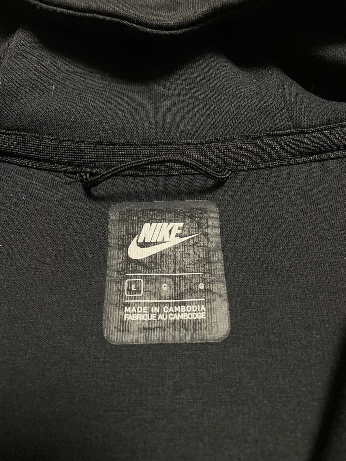 Nike Nike Tech Fleece Black Zip-Up Hoodie Size US L / EU 52-54 / 3 - 12 Thumbnail
