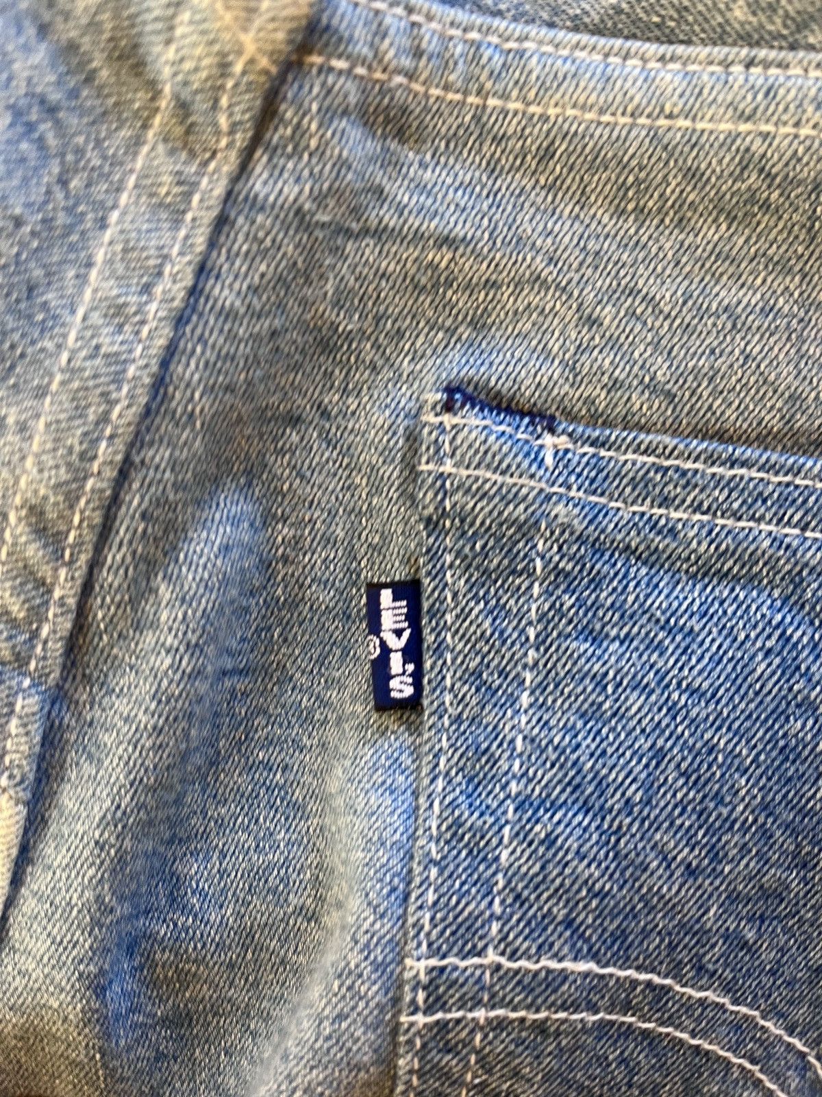 Levi's LEVIS 501 Made & Crafted Selvedge Patchwork Denim Jeans Size US 34 / EU 50 - 3 Thumbnail
