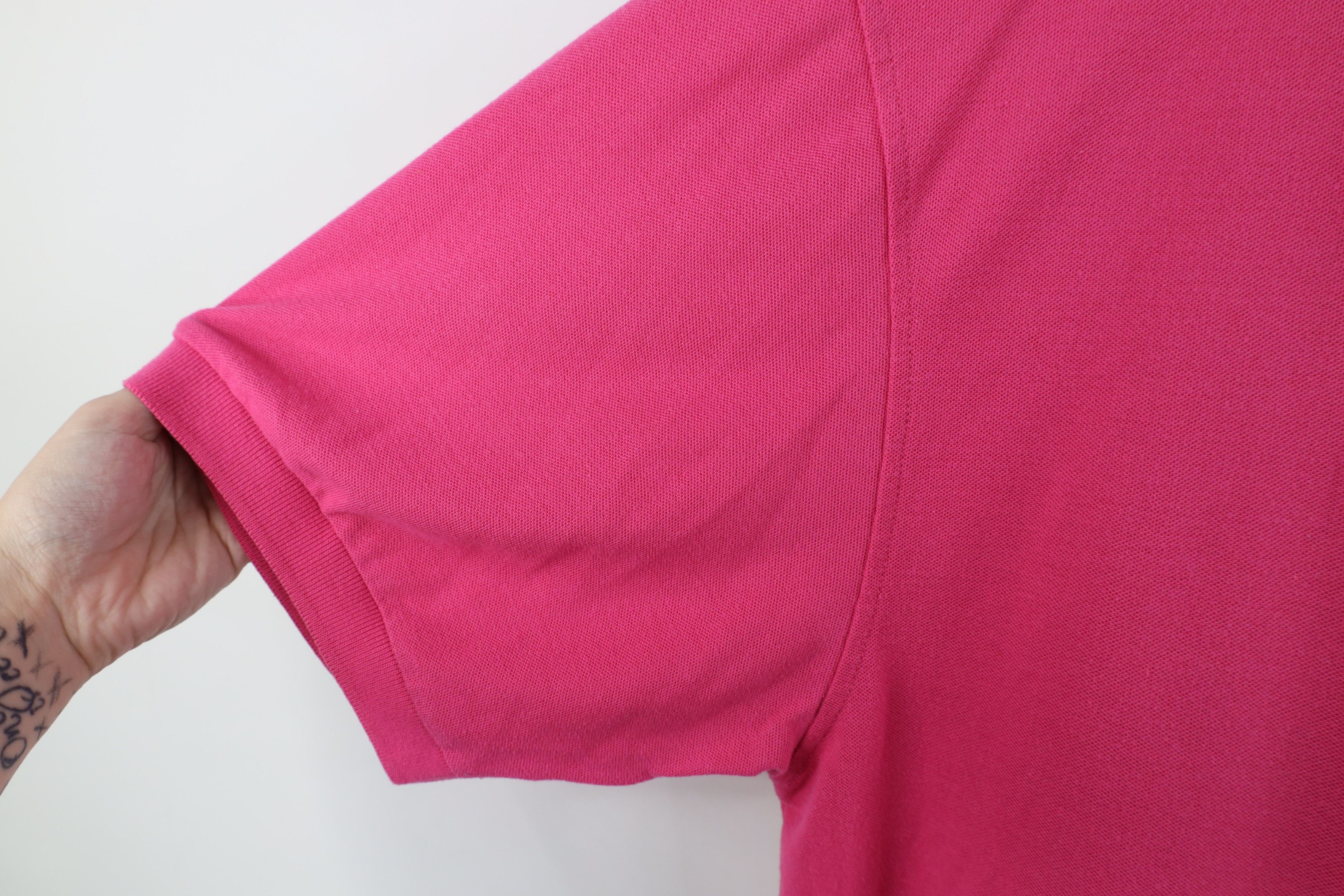 Vintage Vintage 90s Y2K Motors Car Collared Golf Polo Shirt Pink Size US XXL / EU 58 / 5 - 8 Thumbnail
