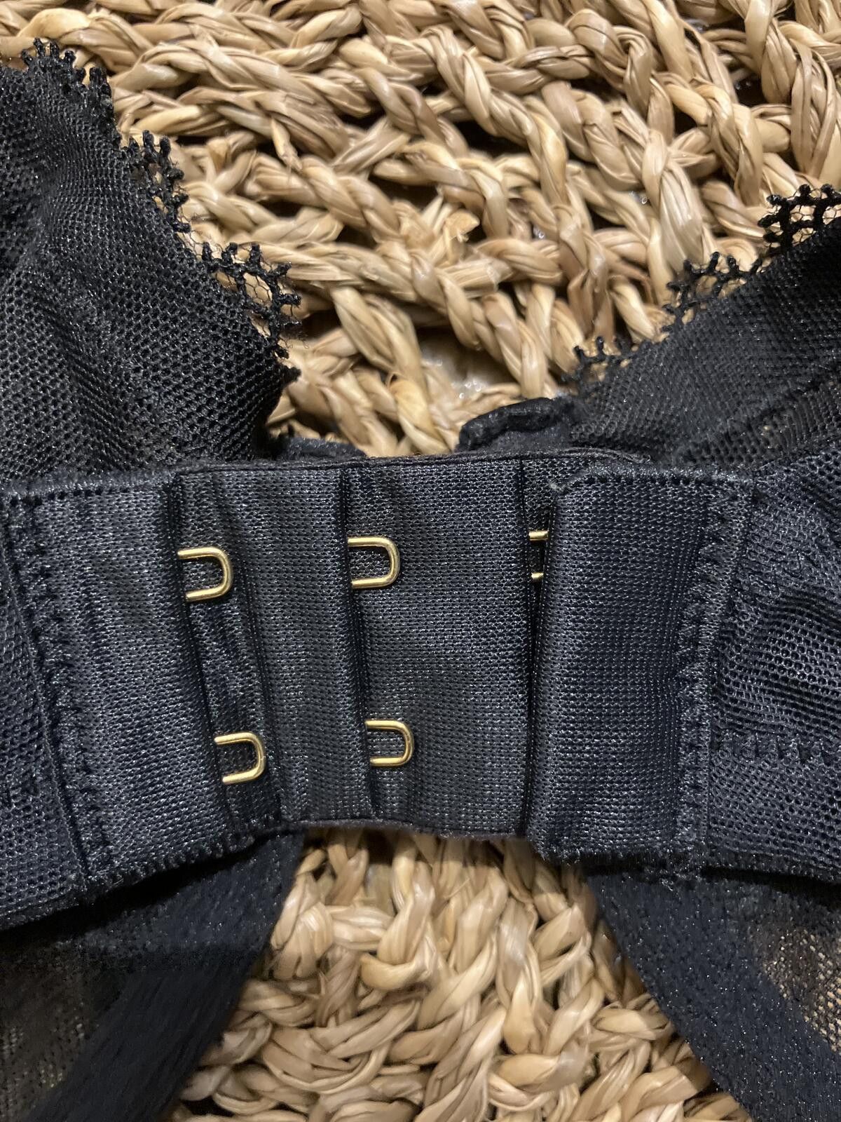 Other NWOT Victoria's Secret Black Lace Underwire Bra Size 36DD Size ONE SIZE - 6 Thumbnail