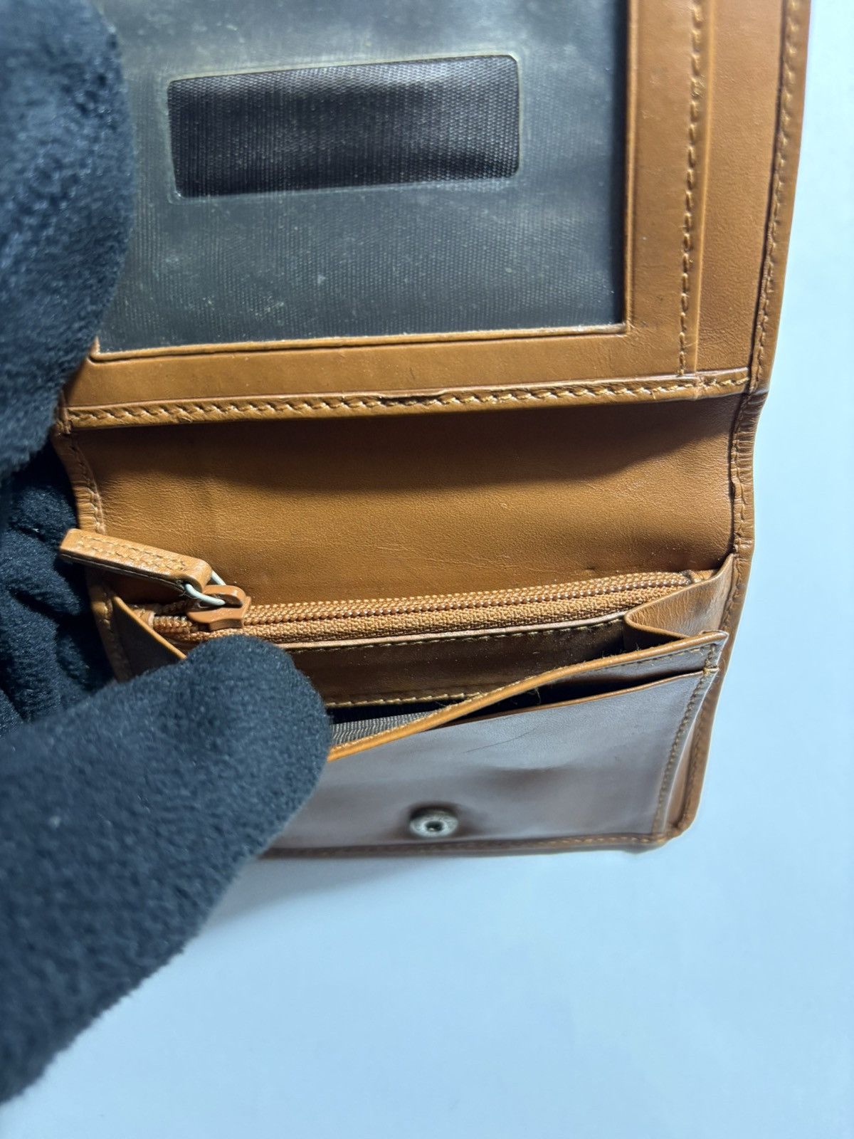 Gucci GUCCI LEATHER BIFOLD WALLET Size ONE SIZE - 4 Thumbnail