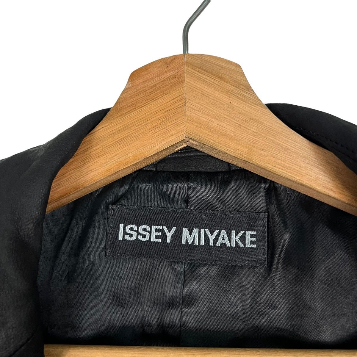 Issey Miyake 🔥VTG ISSEY MIYAKE SHEEPSKIN LEATHER JACKET DOUBLE BREAST Size US M / EU 48-50 / 2 - 15 Thumbnail