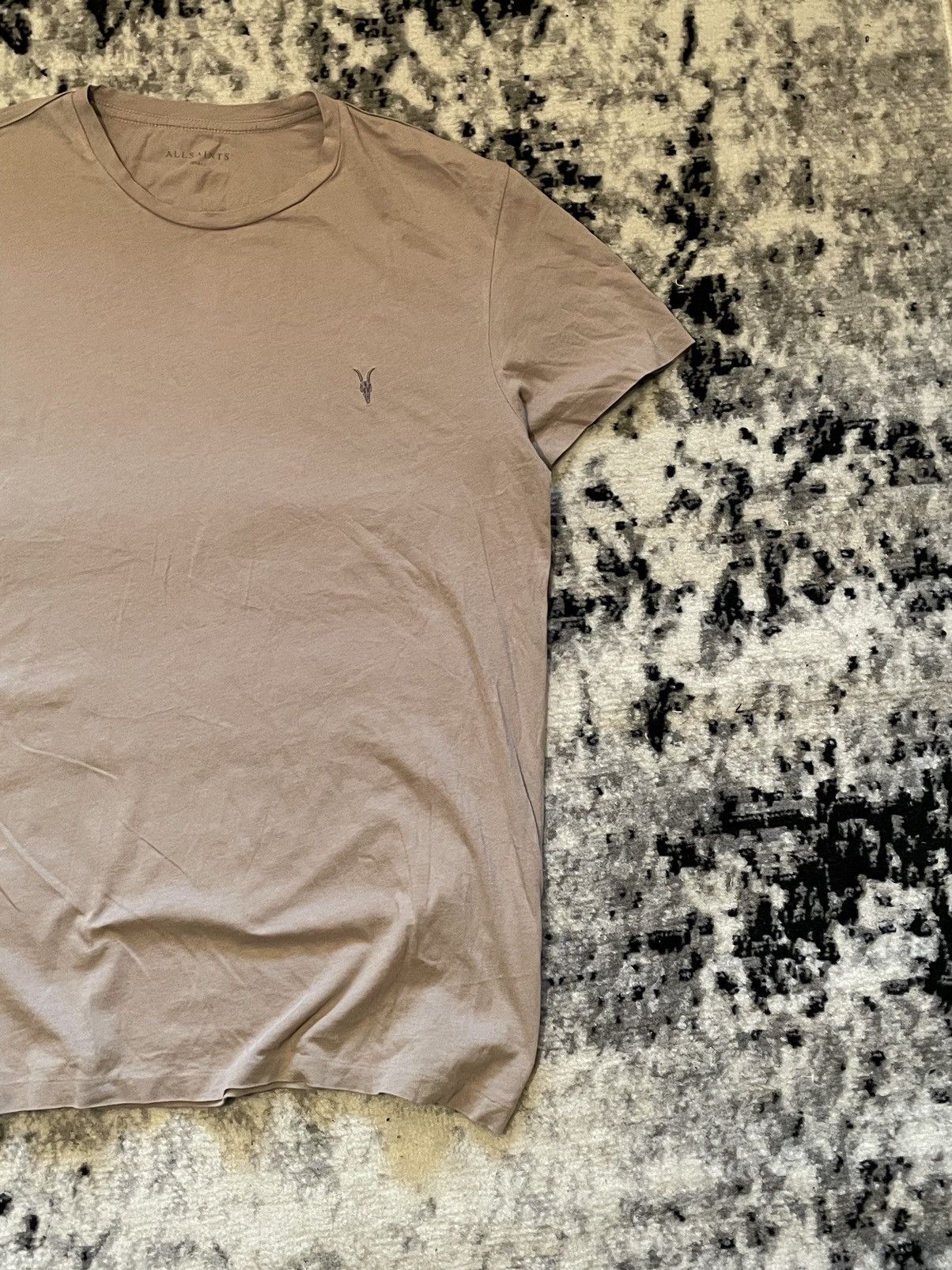 Allsaints × Vintage Allsaints Tee Vintage Streetwear Mini Logo Y2k Designer S Size US S / EU 44-46 / 1 - 2 Thumbnail