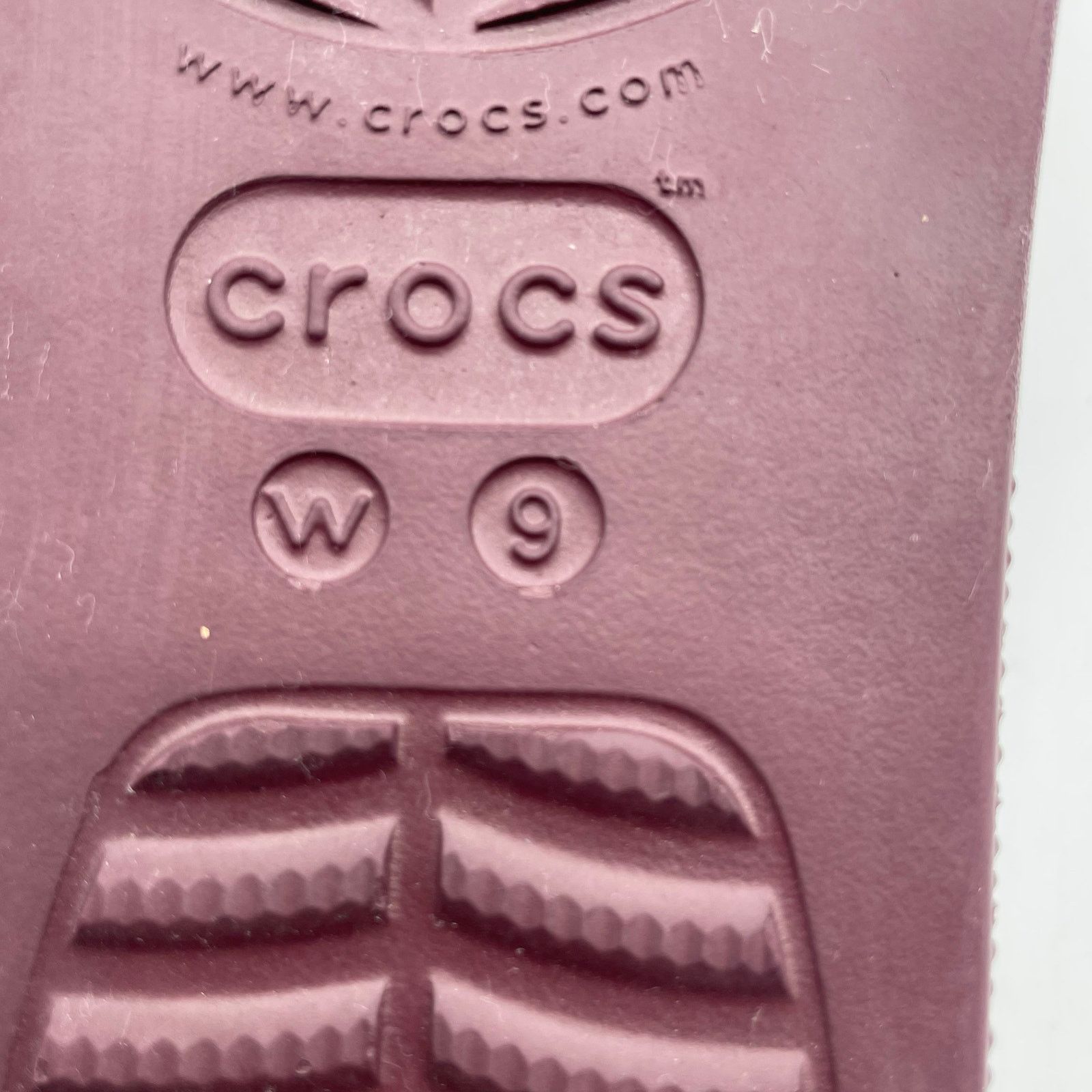 Crocs Crocs Classic Platform Slides Sandals Dark Red Womens 9 Size US 9 / IT 39 - 7 Thumbnail