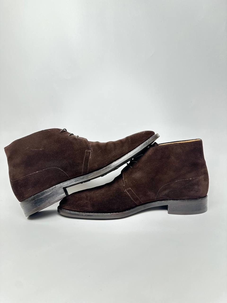 LODING Loding Paris Brown Suede Chukka Boots – Size US 8.5 Size US 8.5 / EU 41-42 - 8 Thumbnail