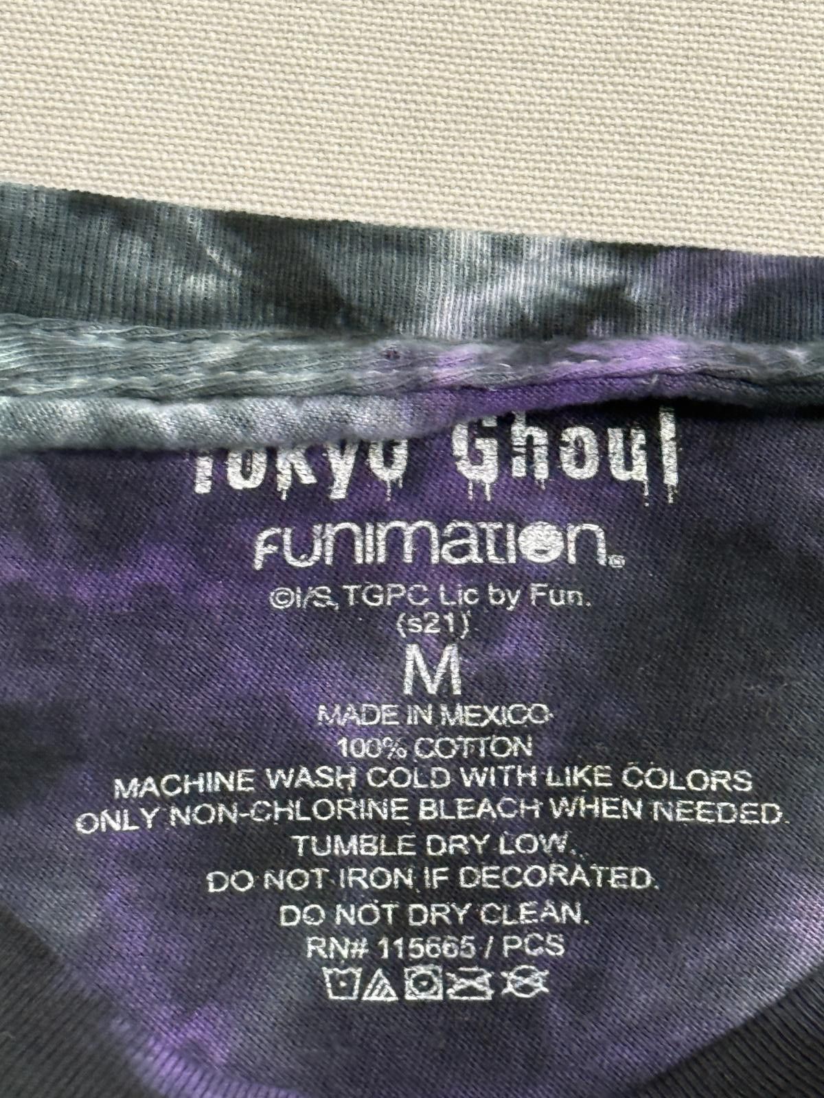 Other Tokyo Ghoul Manga T-shirt Ken Kaneki Polka Dot Kanji Split M Size US M / EU 48-50 / 2 - 2 Thumbnail