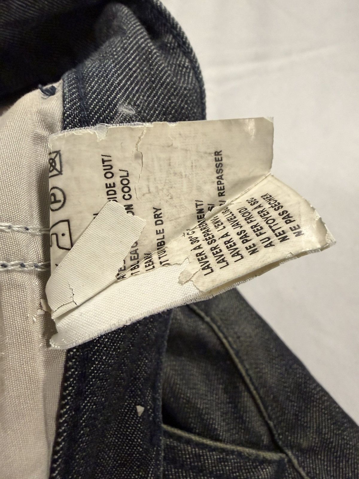 Lanvin Lanvin X Acne Studios SS09 Grey Selvedge Denim 35x29 Rare Size US 35 - 8 Thumbnail