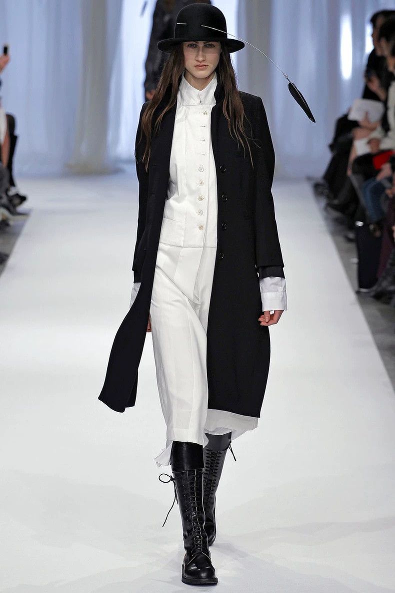 Ann Demeulemeester Ann Demeulemeester Women's coat, windbreaker, overcoat Size S / US 4 / IT 40 - 8 Thumbnail