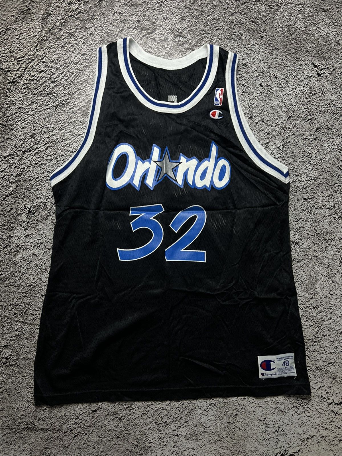 Champion VTG 90’s Orlando Magic NBA Shaquille O’Neal champion jersey Size US L / EU 52-54 / 3 - 1 Thumbnail