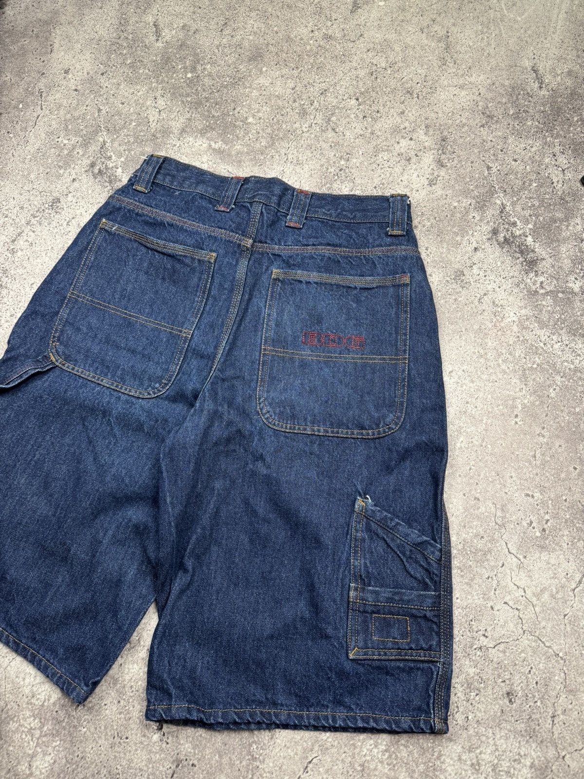 Bdg Vintage BDG Y2K Cargo Carpenter Denim Shorts Japanesse style Size US 28 / EU 44 - 2 Thumbnail
