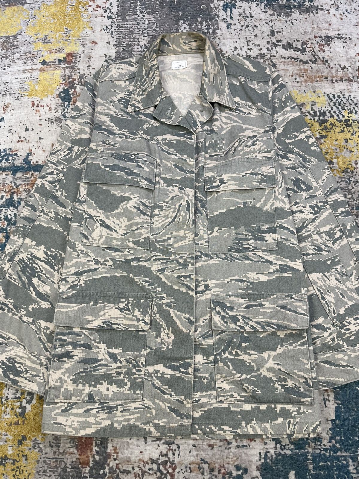 Vintage Vtg US Air Force Camouflage Utility Field Jacket Size S / US 4 / IT 40 - 11 Thumbnail