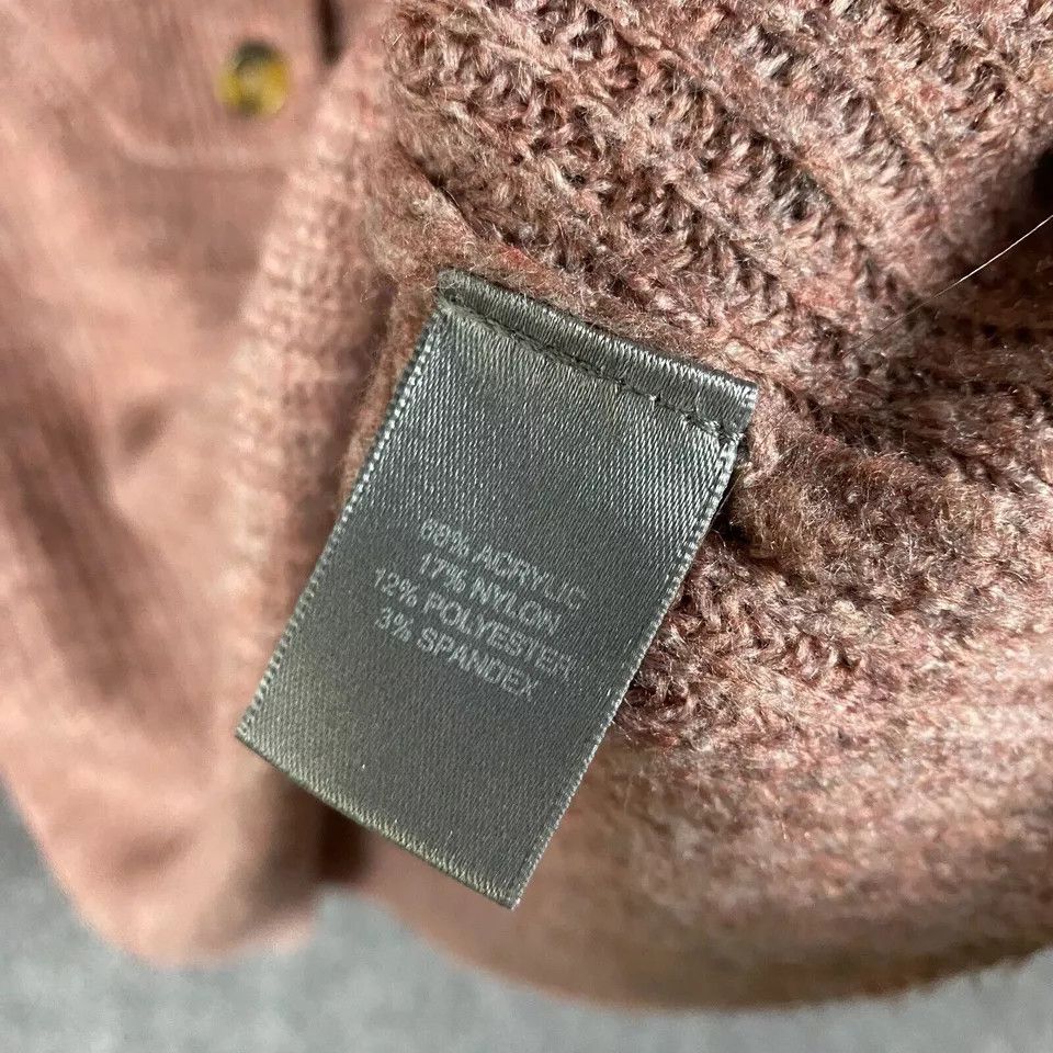 Other Marled Sweater Women's Medium Knit Henley Acrylic Blend M Size M / US 6-8 / IT 42-44 - 4 Thumbnail