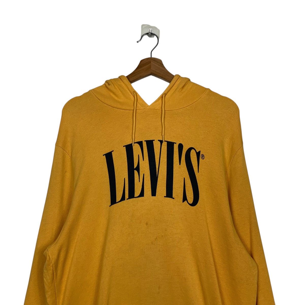 Levi's LEVIS Big Logo Pullover Yellow Hoodies Sweatshirt #1763-C78 Size US L / EU 52-54 / 3 - 2 Thumbnail