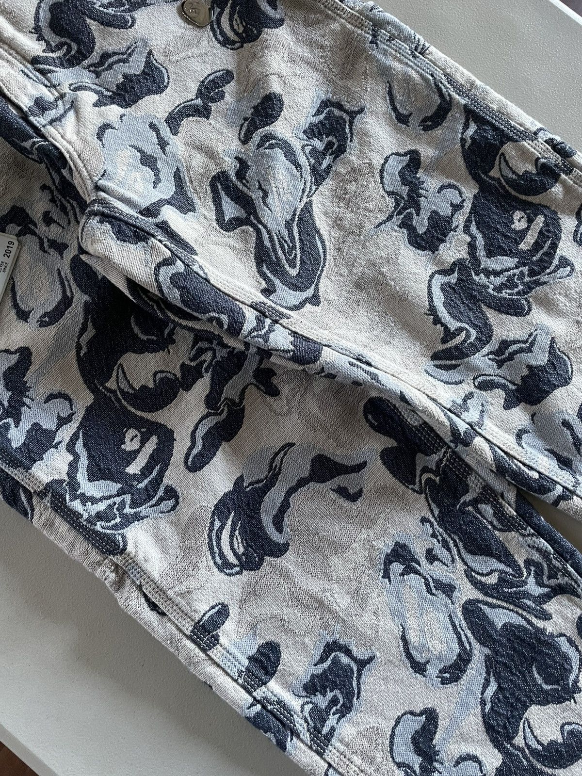Bape A Bathing Ape Art Camo Gobelin Work Pants Size US 32 / EU 48 - 3 Thumbnail