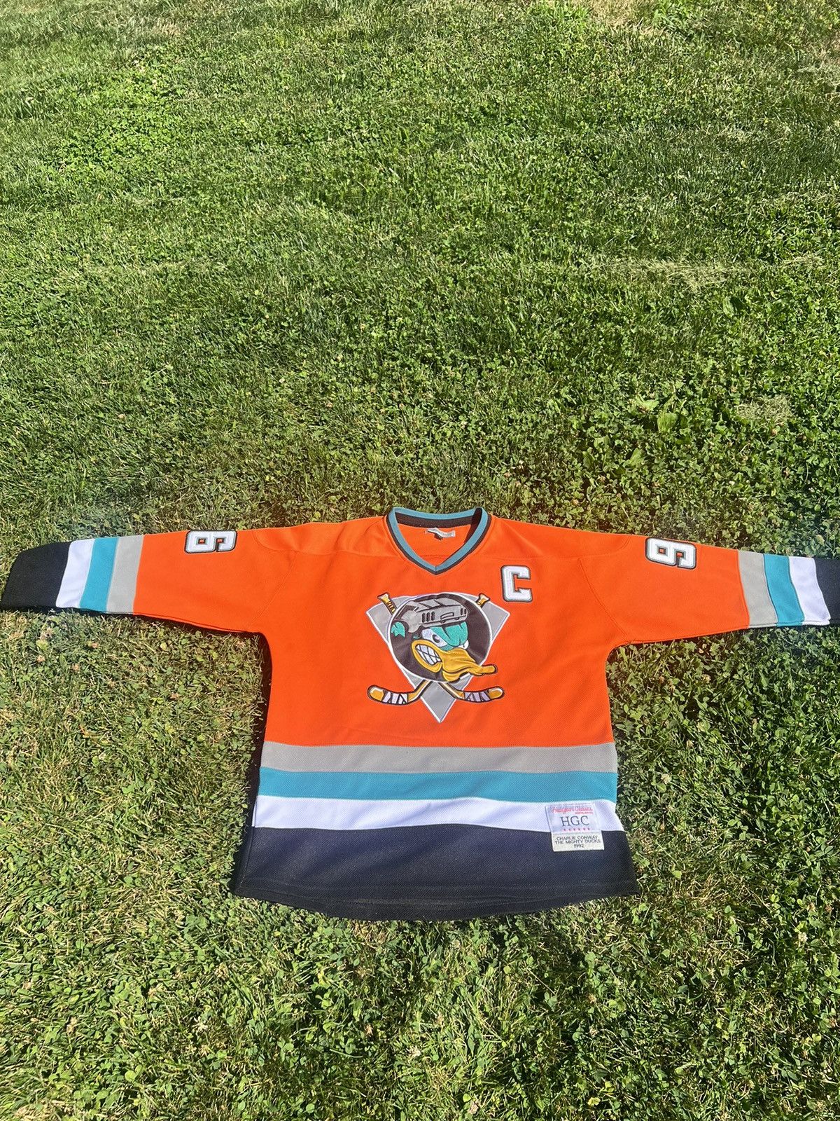 Vintage MightyDucks Conway hockey jersey Size US L / EU 52-54 / 3 - 1 Thumbnail