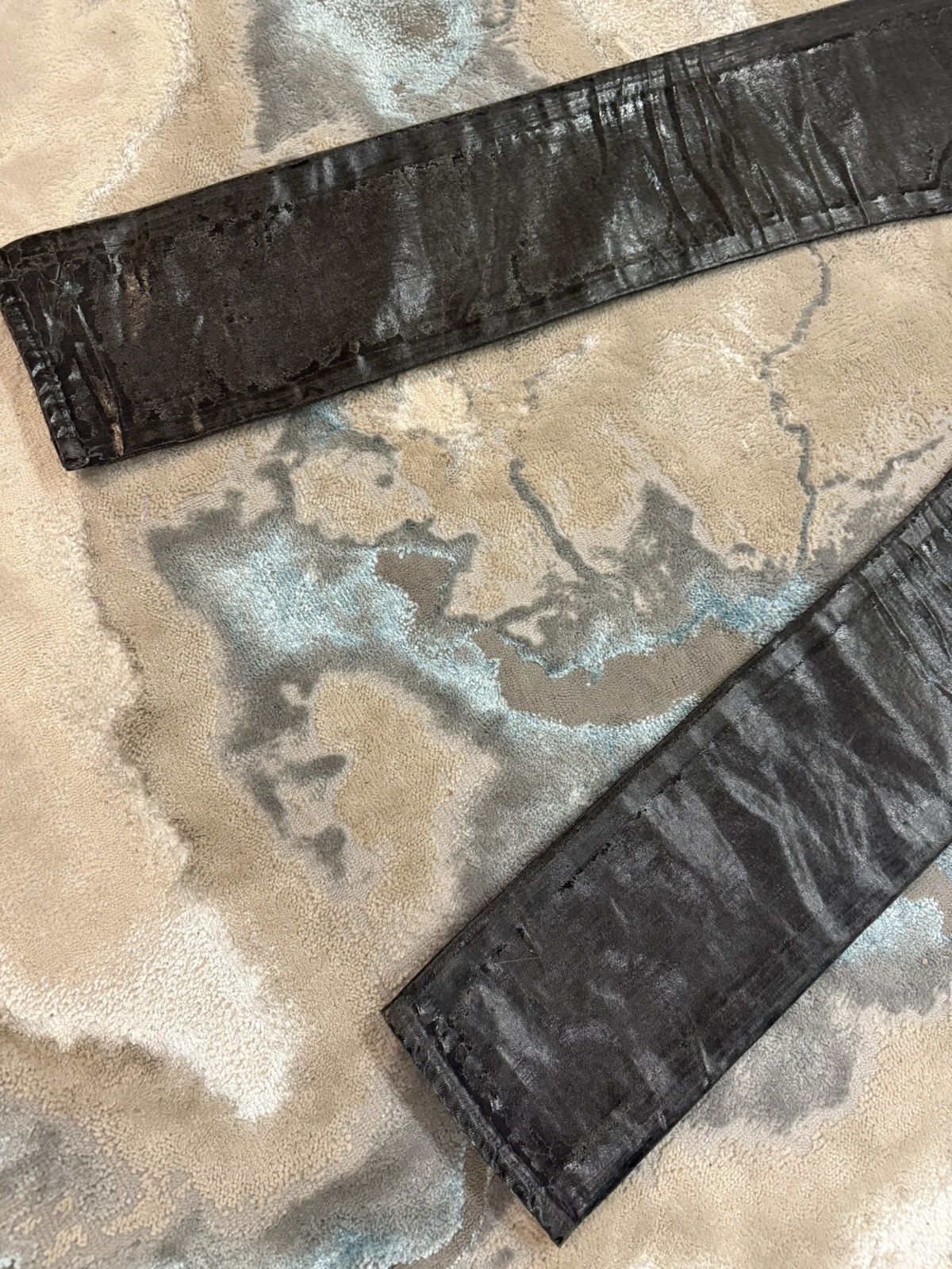 Dior Dior A/W 2004 “Luster” Waxed Denim Size US 29 - 8 Thumbnail