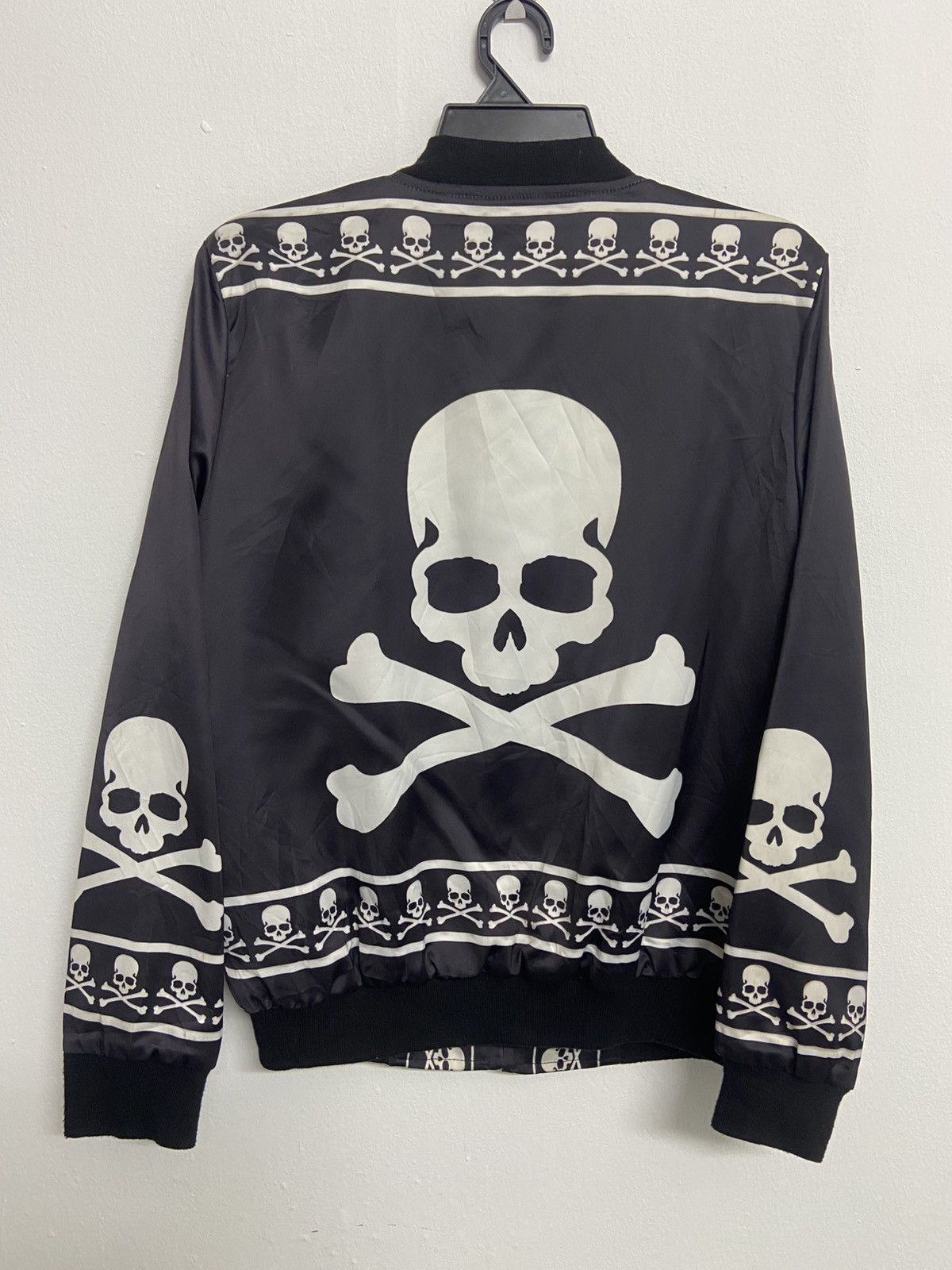 Japanese Brand Hudson Skulls Bomber jacket Size US S / EU 44-46 / 1 - 2 Thumbnail