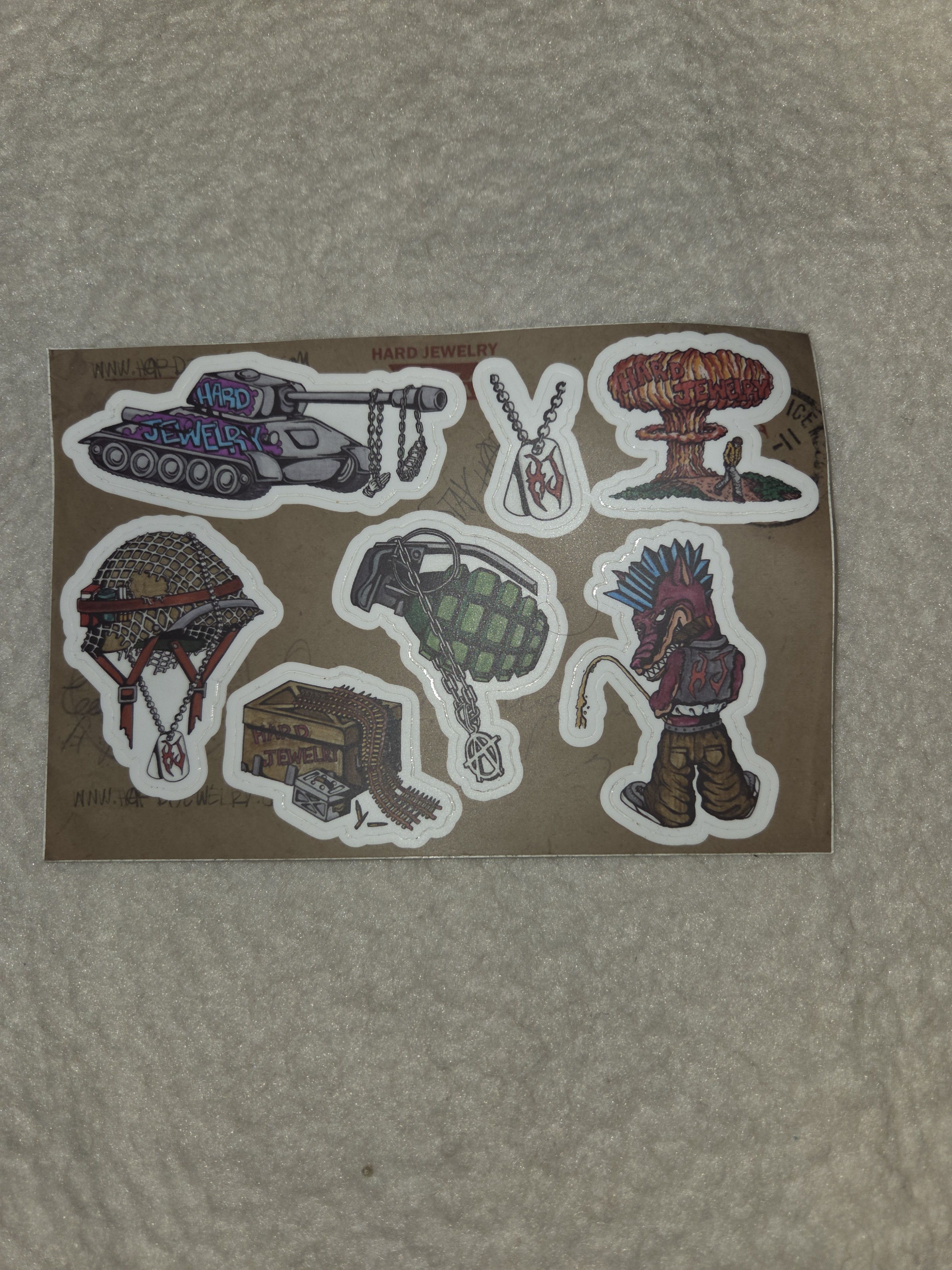 Jewelry Hard Jewelry Military Stickers Size ONE SIZE - 1 Thumbnail