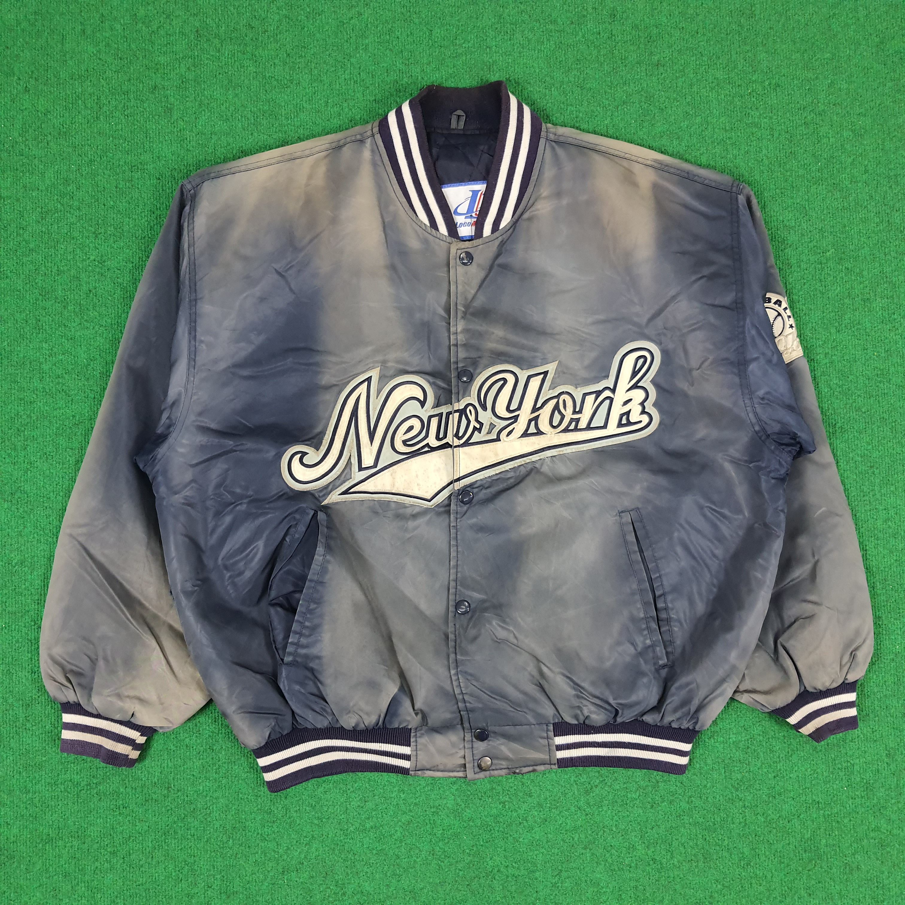 MLB × Vintage Vintage New York Baseball MLB Varsity Jacket Size US XL / EU 56 / 4 - 1 Thumbnail