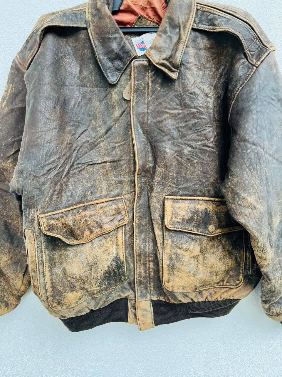 Japanese Brand × Vintage Vintage West Mac The Genuine Fashion Style Leather Jacket Size US L / EU 52-54 / 3 - 4 Thumbnail