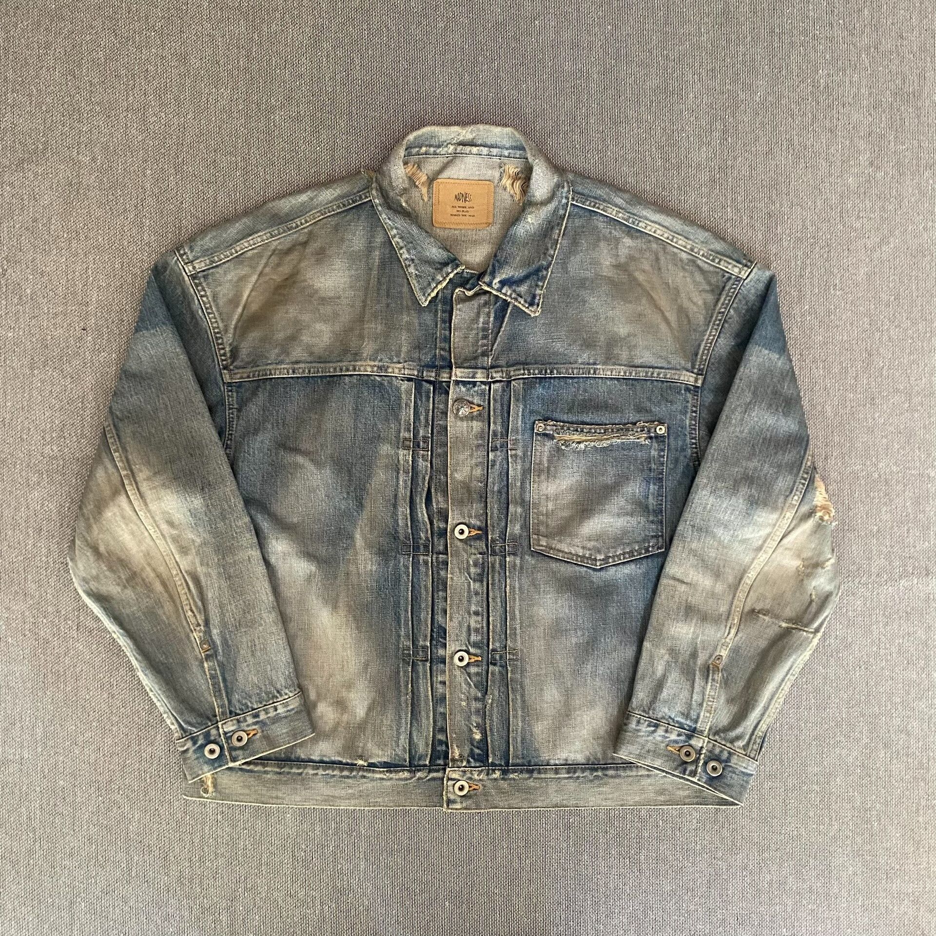 Madness Madness 9th Anniversary Limited Japan Denim Jacket Size US L / EU 52-54 / 3 - 1 Thumbnail