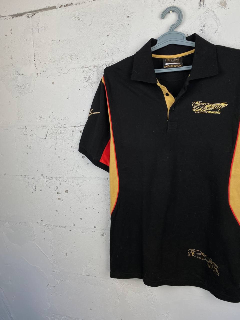 Formula 1 × Vintage F1 Lotus Team Polo Shirt Official Shirt Kimi Raikkonen XL Size US XL / EU 56 / 4 - 3 Thumbnail