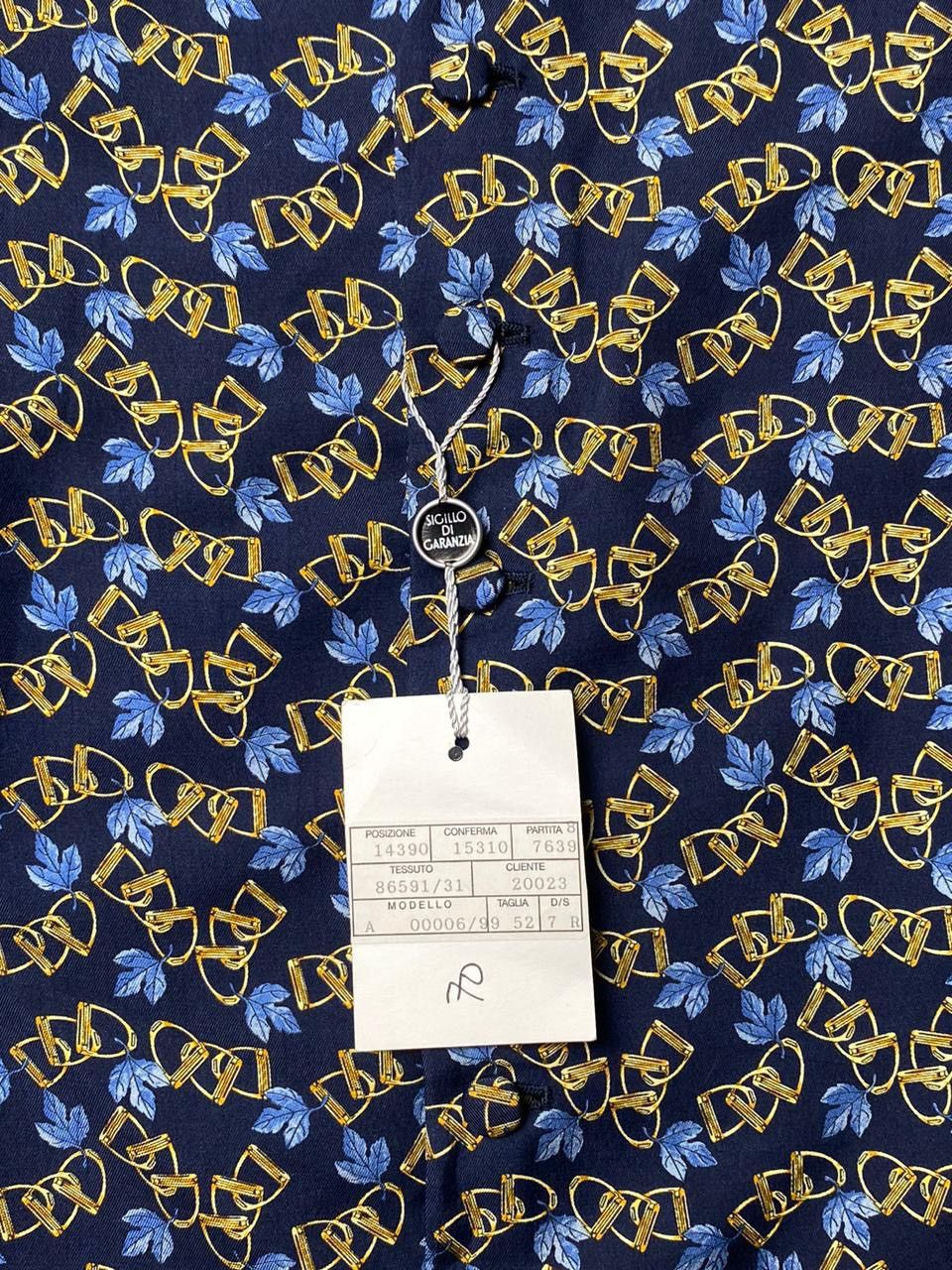 Celine CELINE Homme Silk Vest Waistcoat Blazon Triomphe-style Chain Size US L / EU 52-54 / 3 - 9 Thumbnail