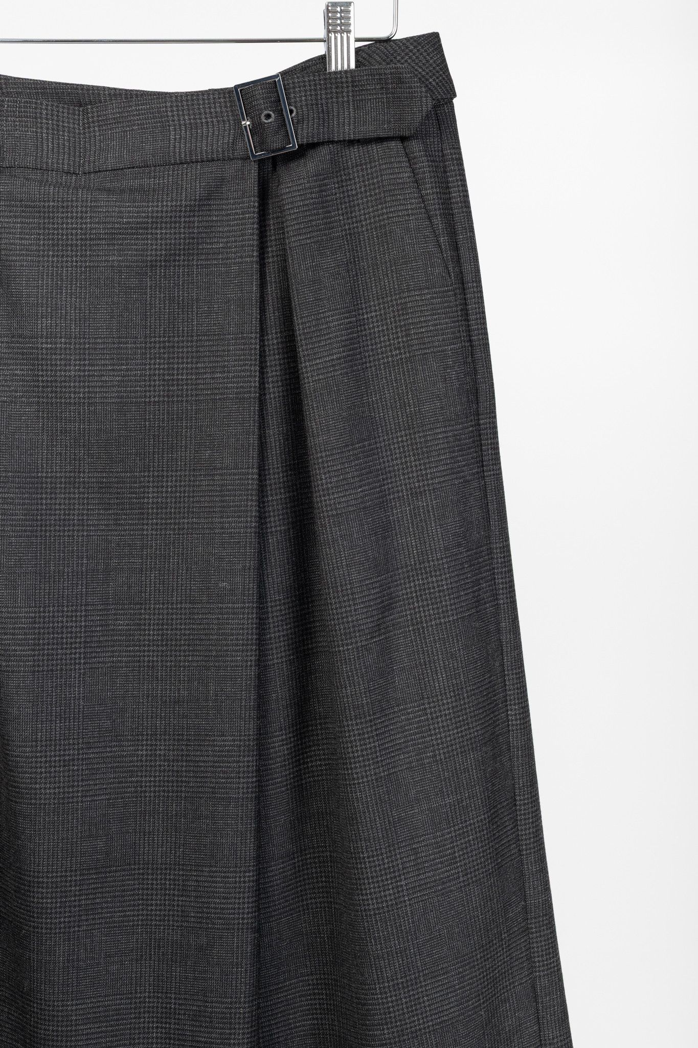 Tibi Tibi Adler Grey Multi Glenplaid Wrap Pant Size 27" / US 4 / IT 40 - 5 Thumbnail