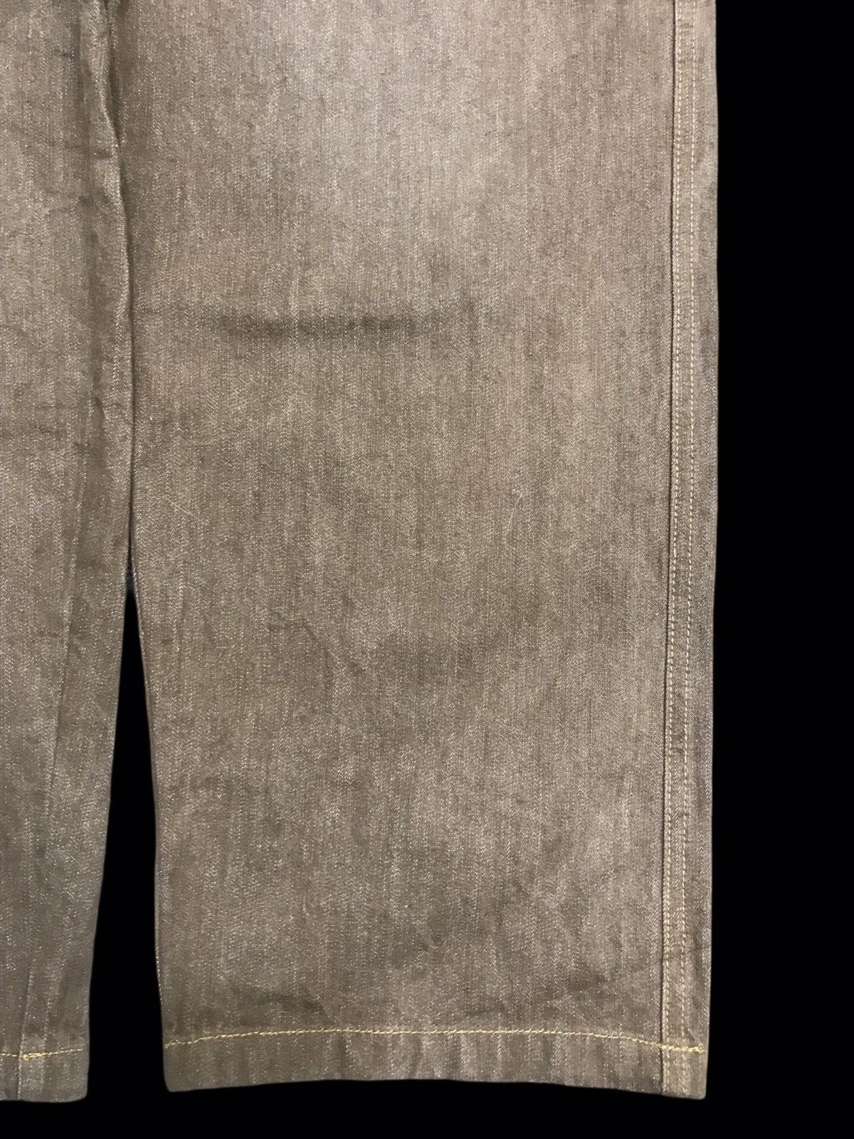 Japanese Brand 💥BAGGY💥ARCHIVAL SOULBREAK STURDY BAGGY DENIM F379 Size US 31 - 8 Thumbnail