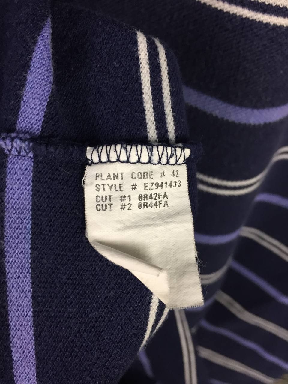 Polo Ralph Lauren Vtg 90s Polo Ralph Lauren Pony Logo Striped Crewneck Tee Size US S / EU 44-46 / 1 - 9 Thumbnail