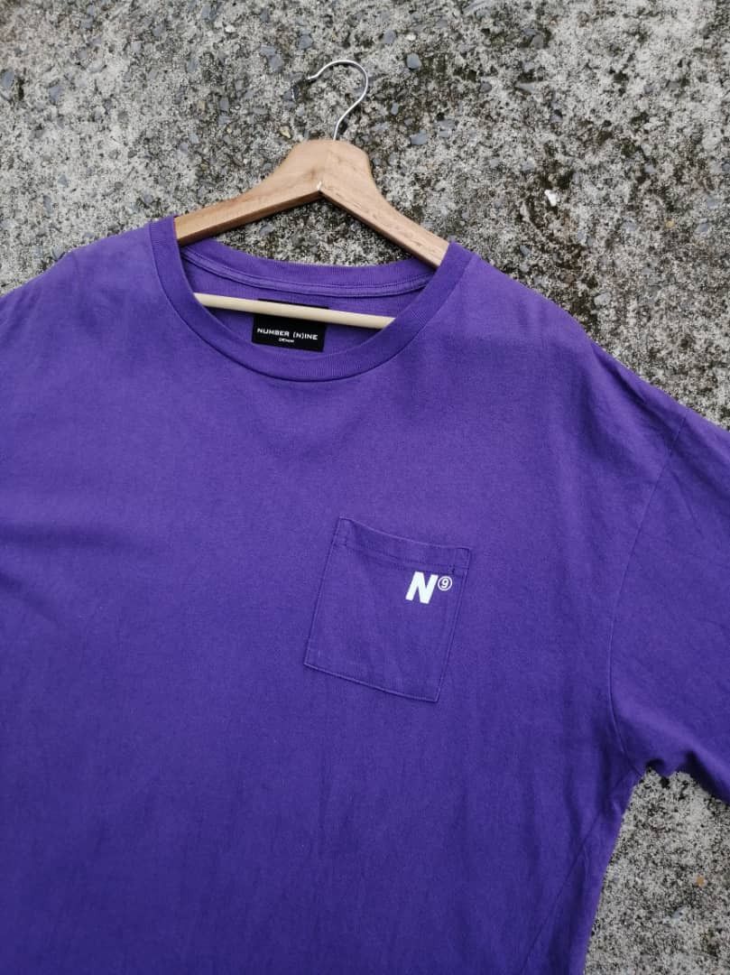 Number (N)ine Number (N)ine Basic Plain Pocket Tee Size US L / EU 52-54 / 3 - 4 Thumbnail