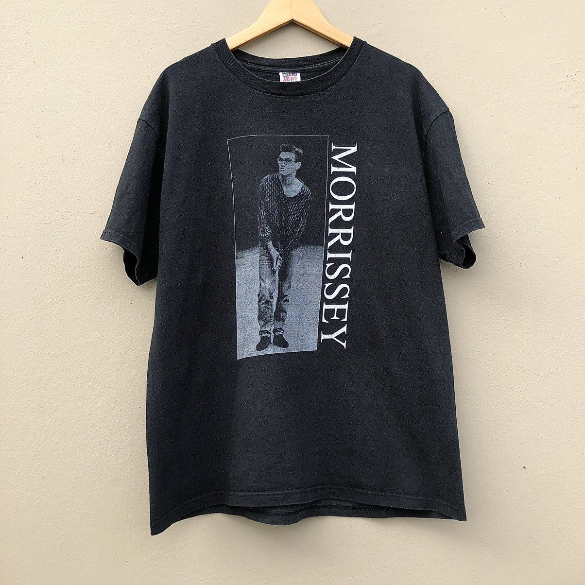 image of Vintage Morrissey Rare 90's Tee in Black, Men's (Size XL)